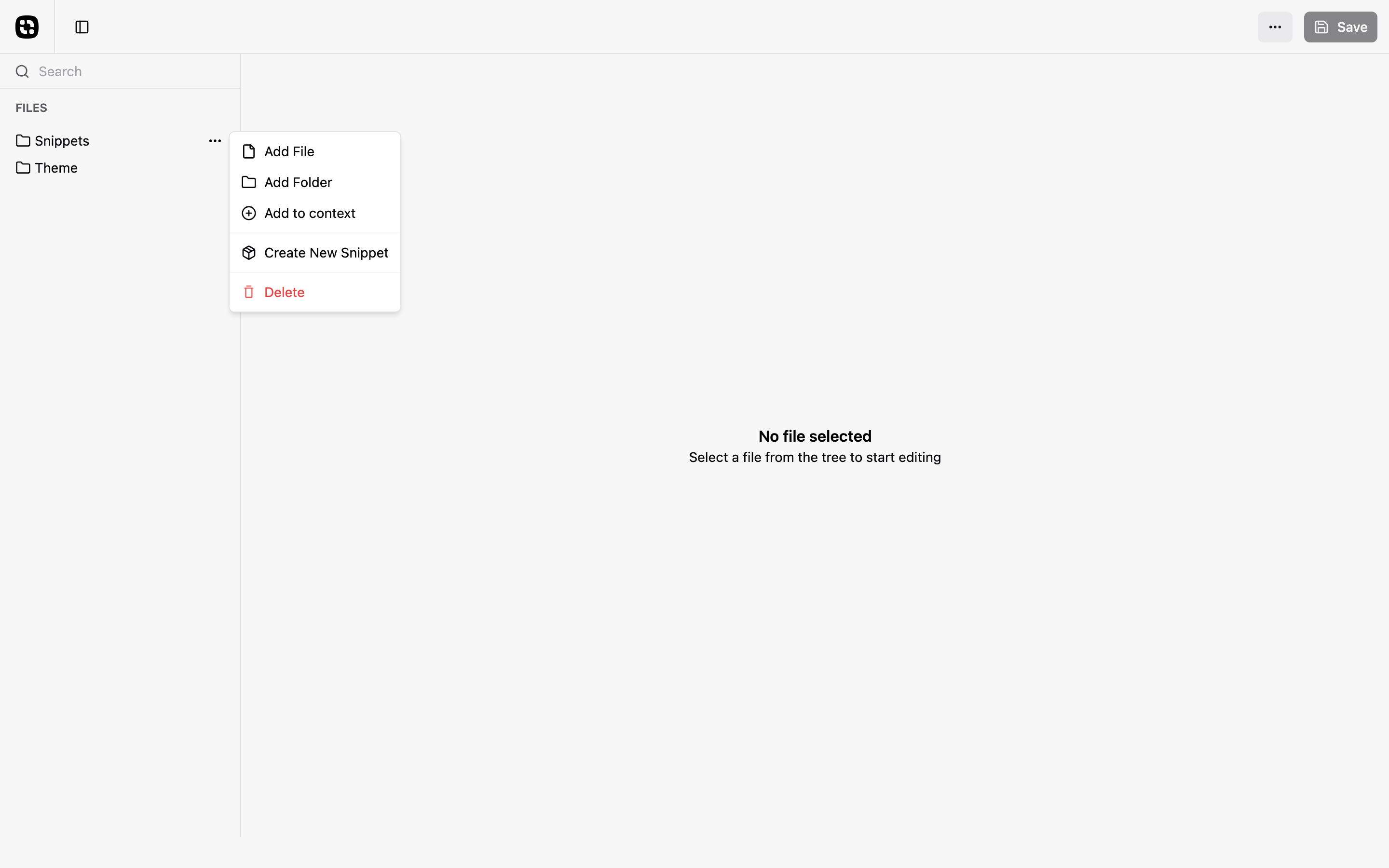 Editor Context