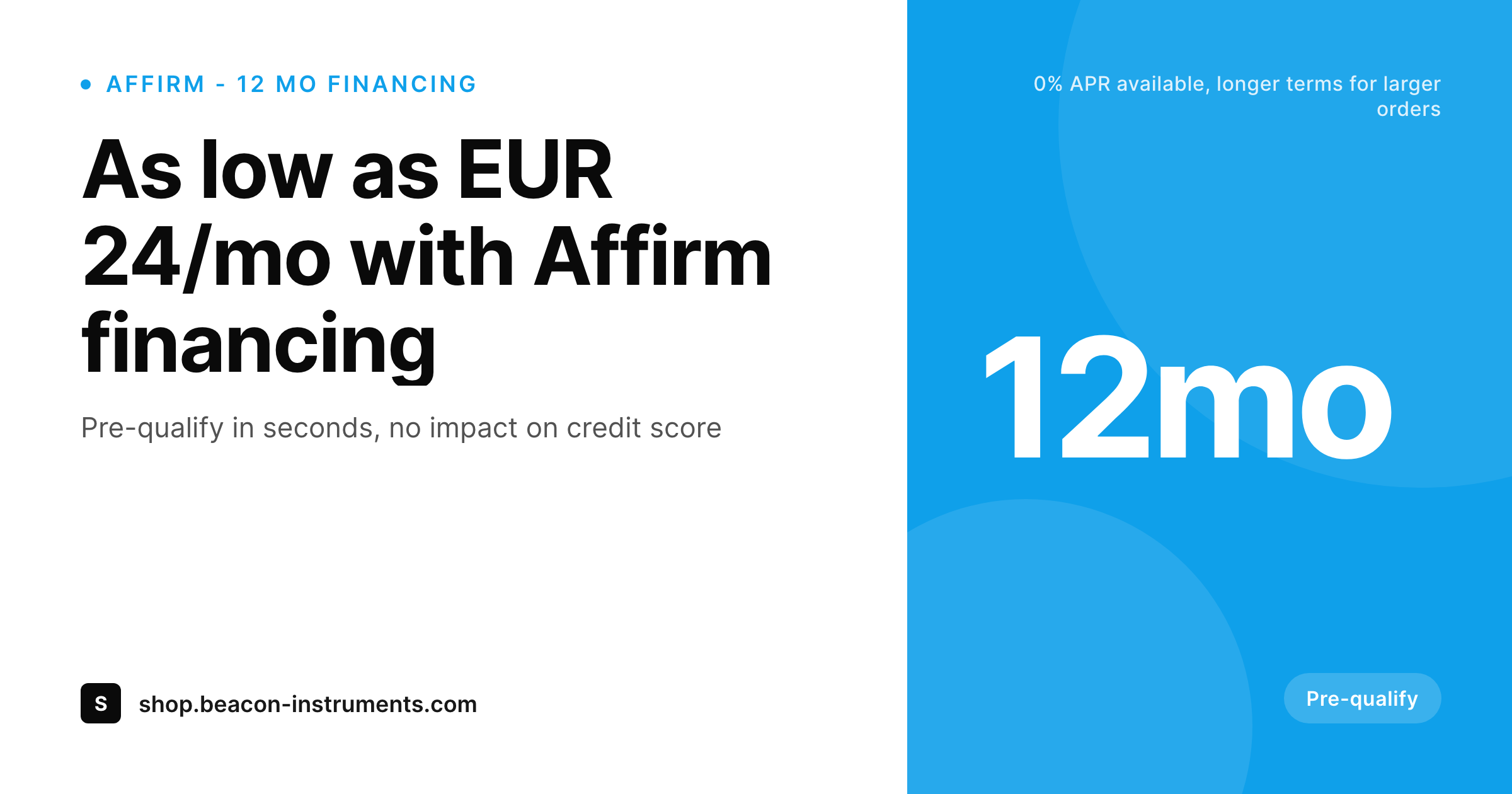 SleekPixel example output for Affirm for WooCommerce