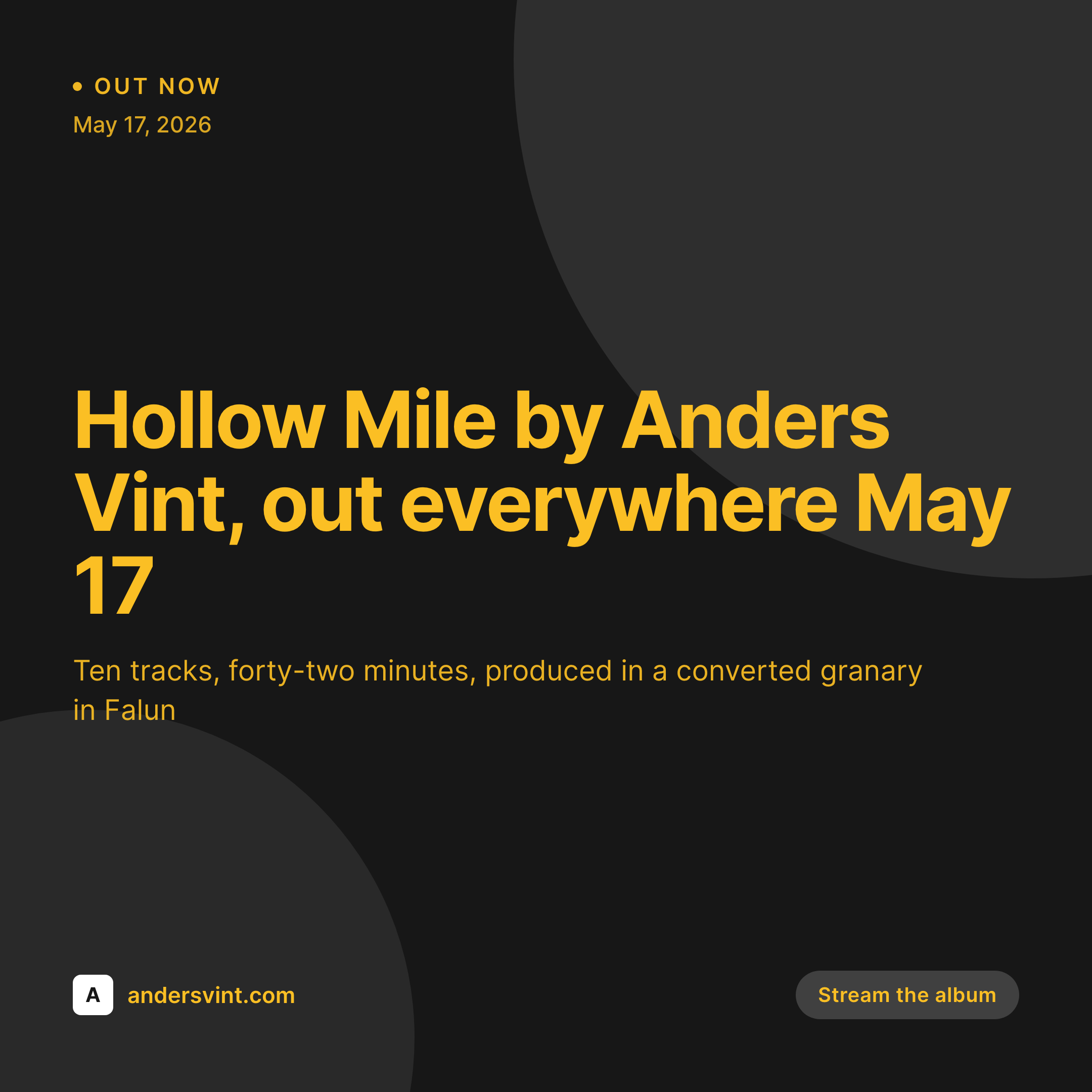 SleekPixel example output for album release cards