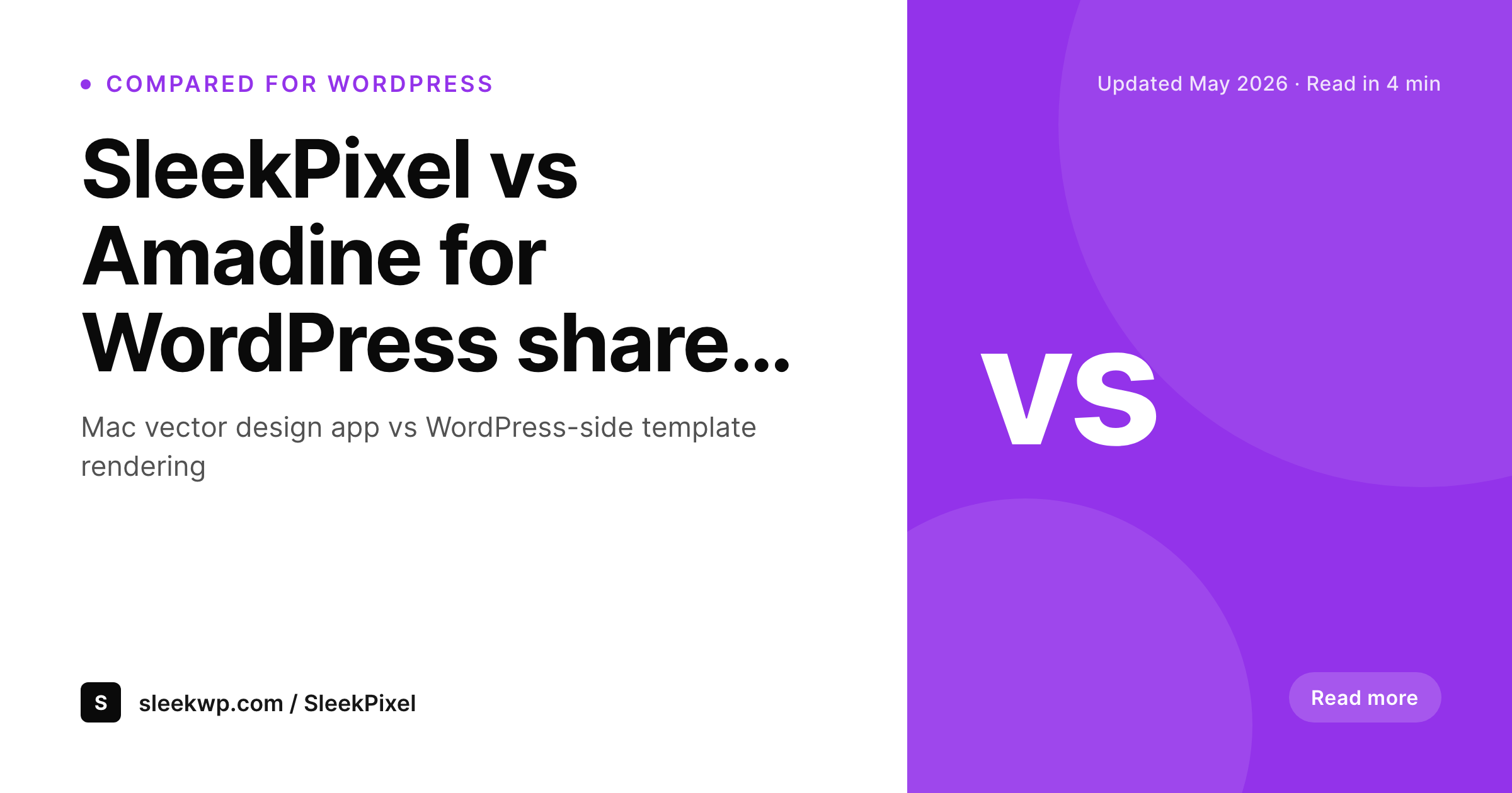 SleekPixel example output for Amadine alternative for WordPress