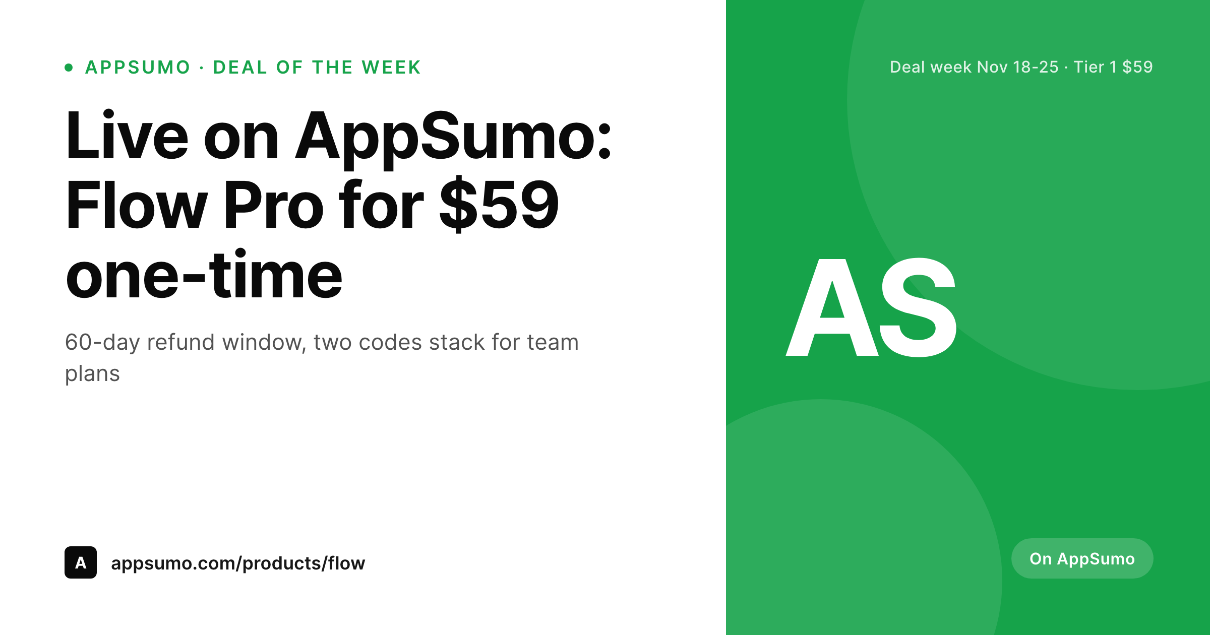 SleekPixel example output for AppSumo launch card