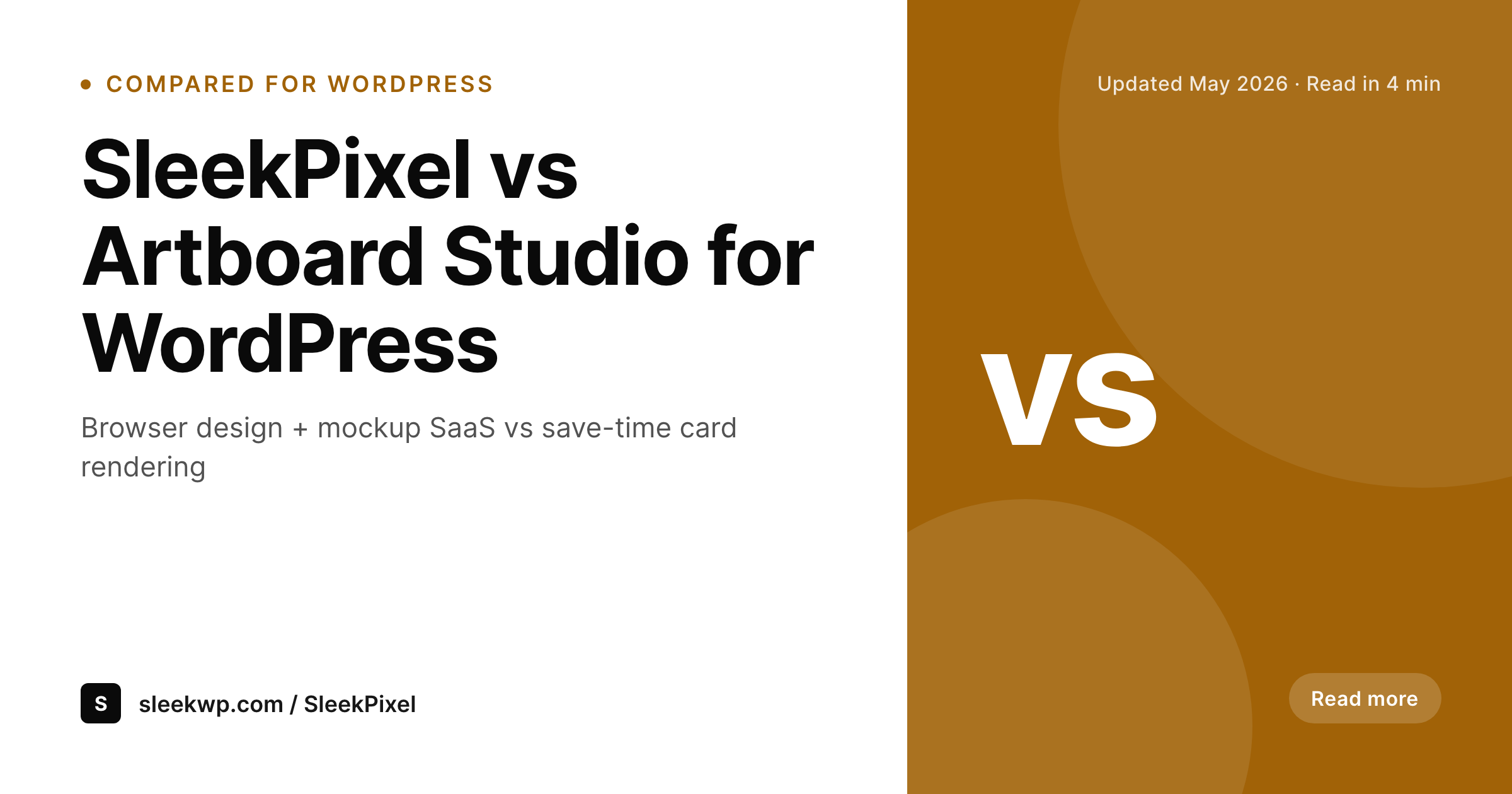 SleekPixel example output for Artboard Studio alternative for WordPress