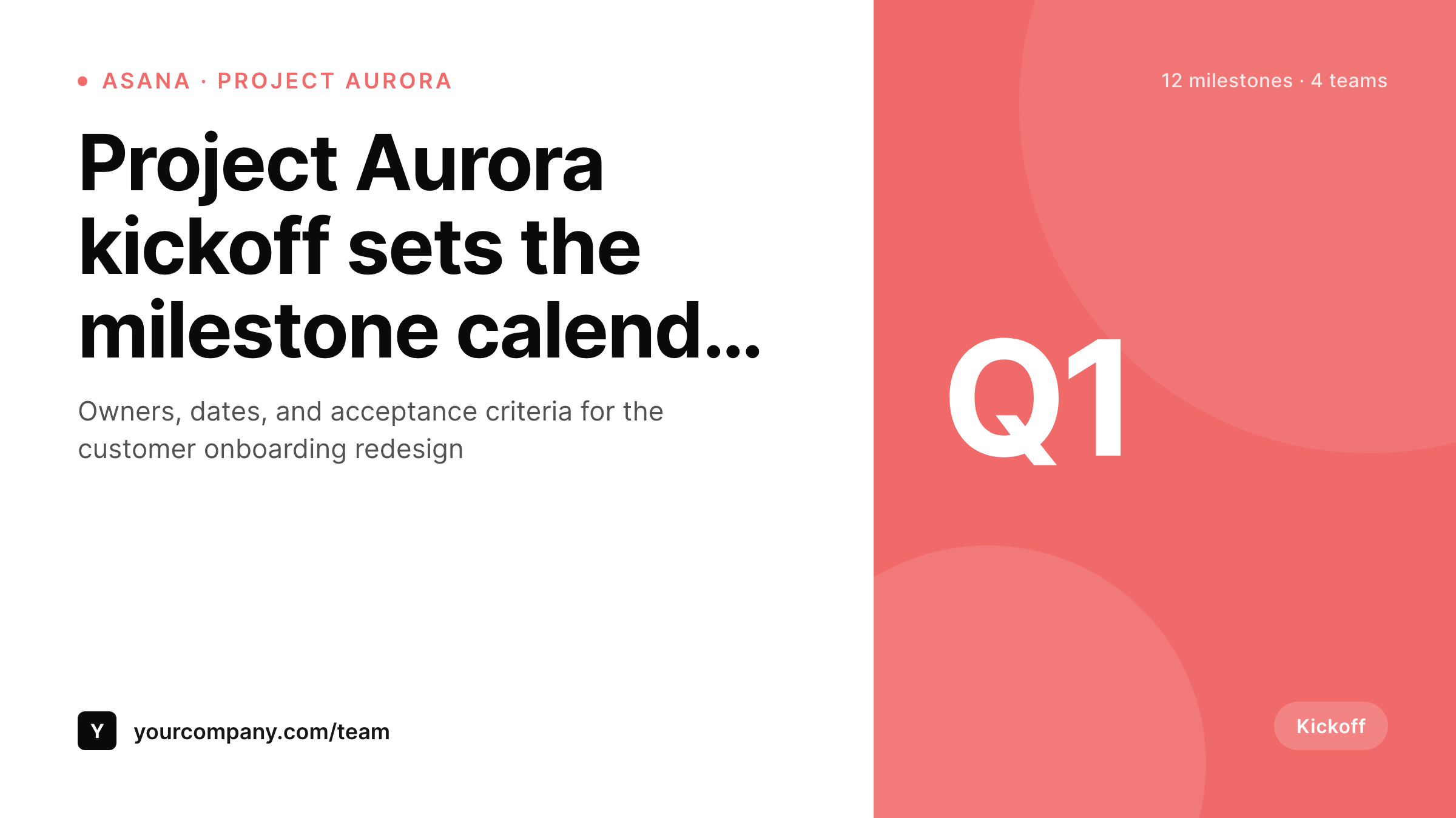 SleekPixel example output for Asana tasks