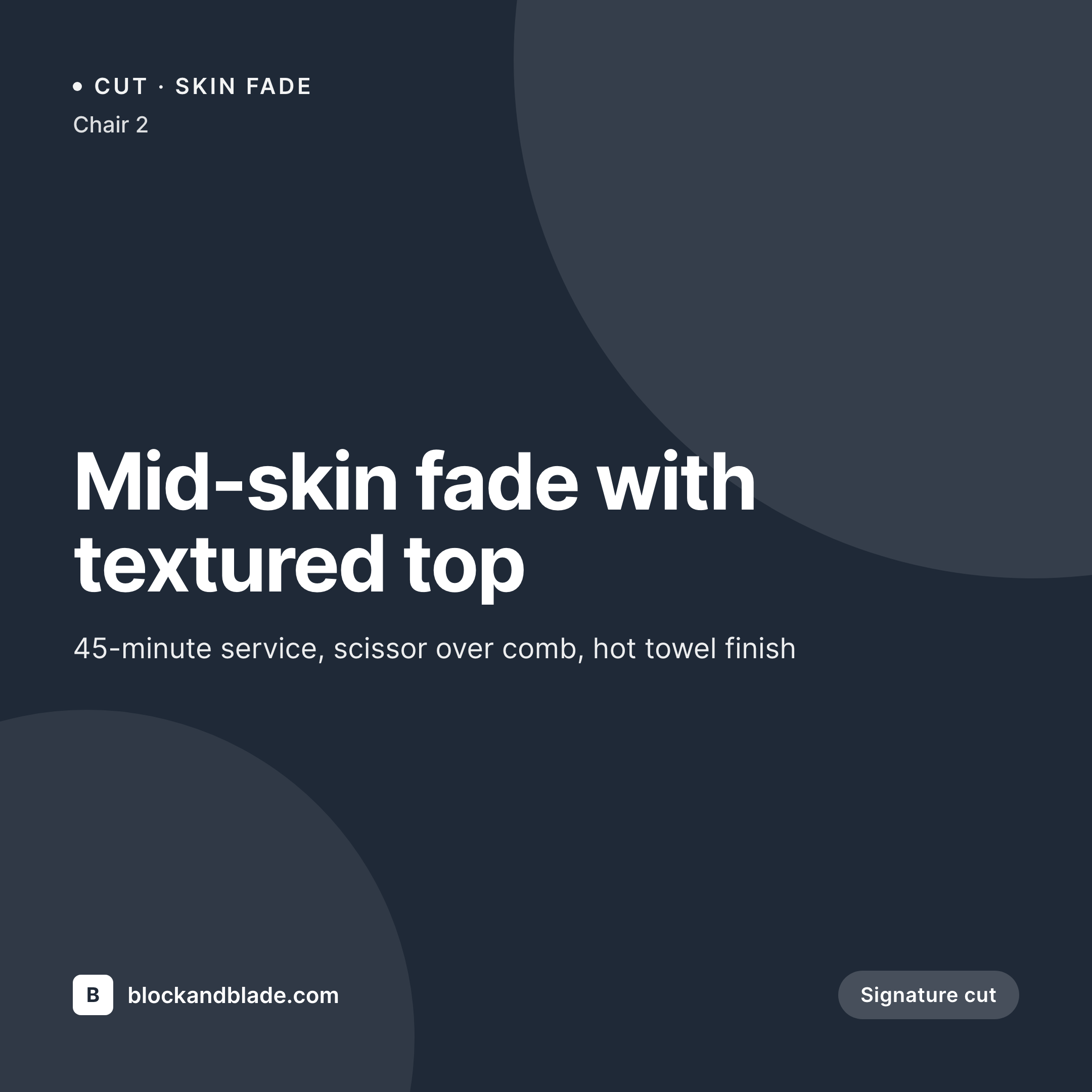 SleekPixel example output for barbershops