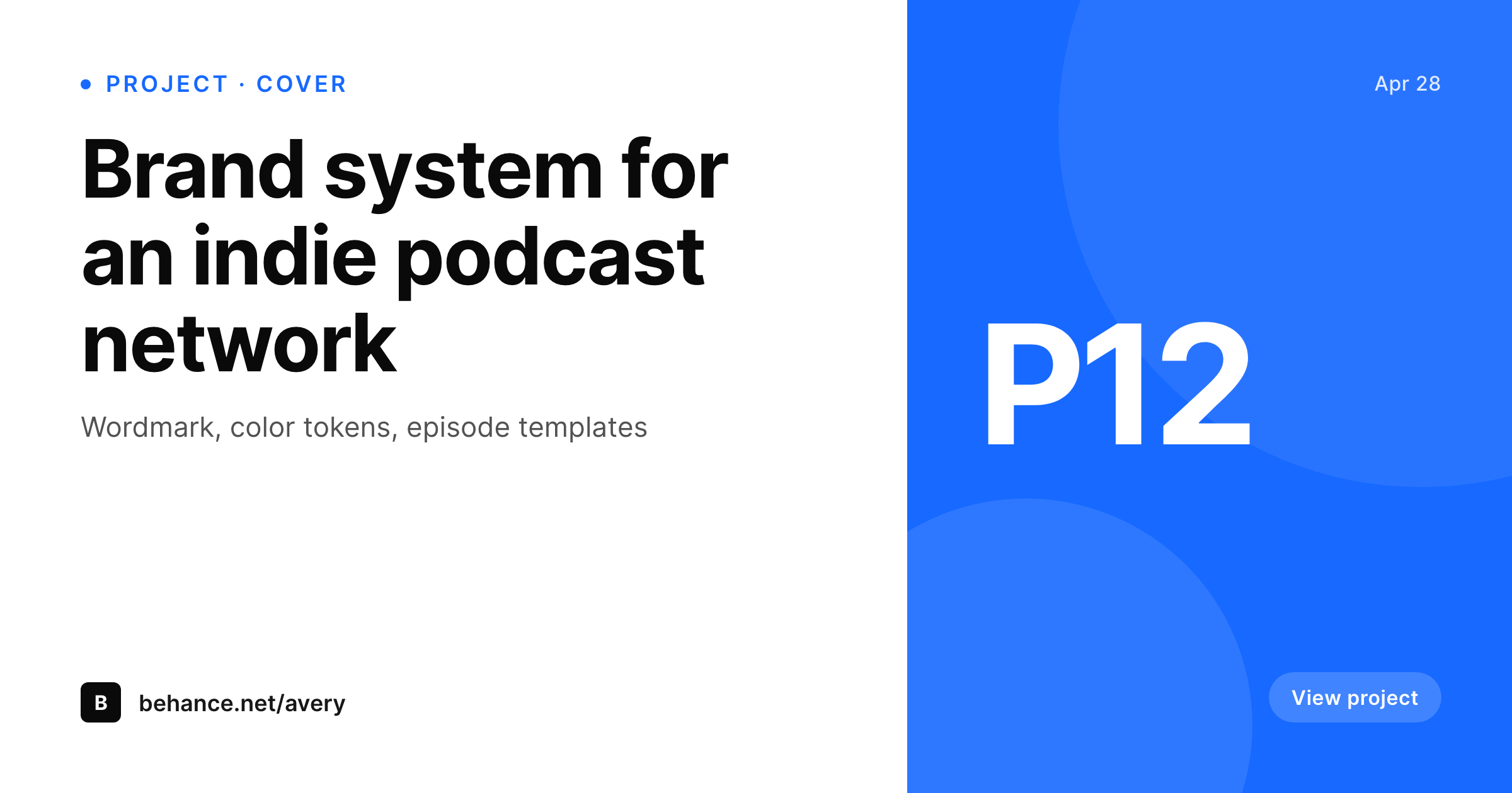 SleekPixel example output for Behance project covers