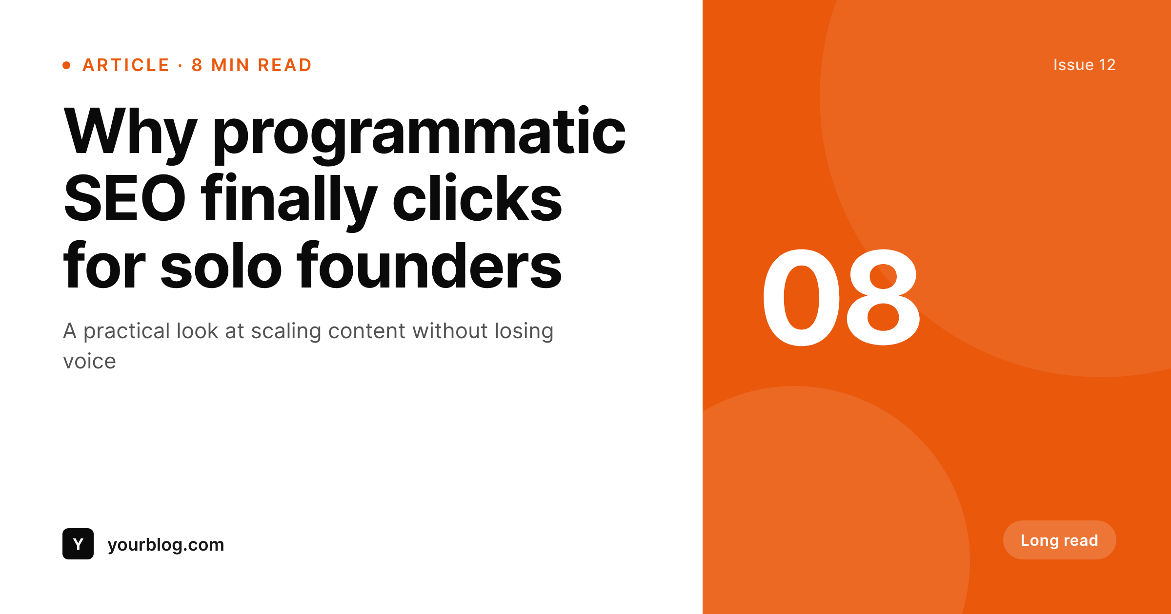 SleekPixel example output for blog posts
