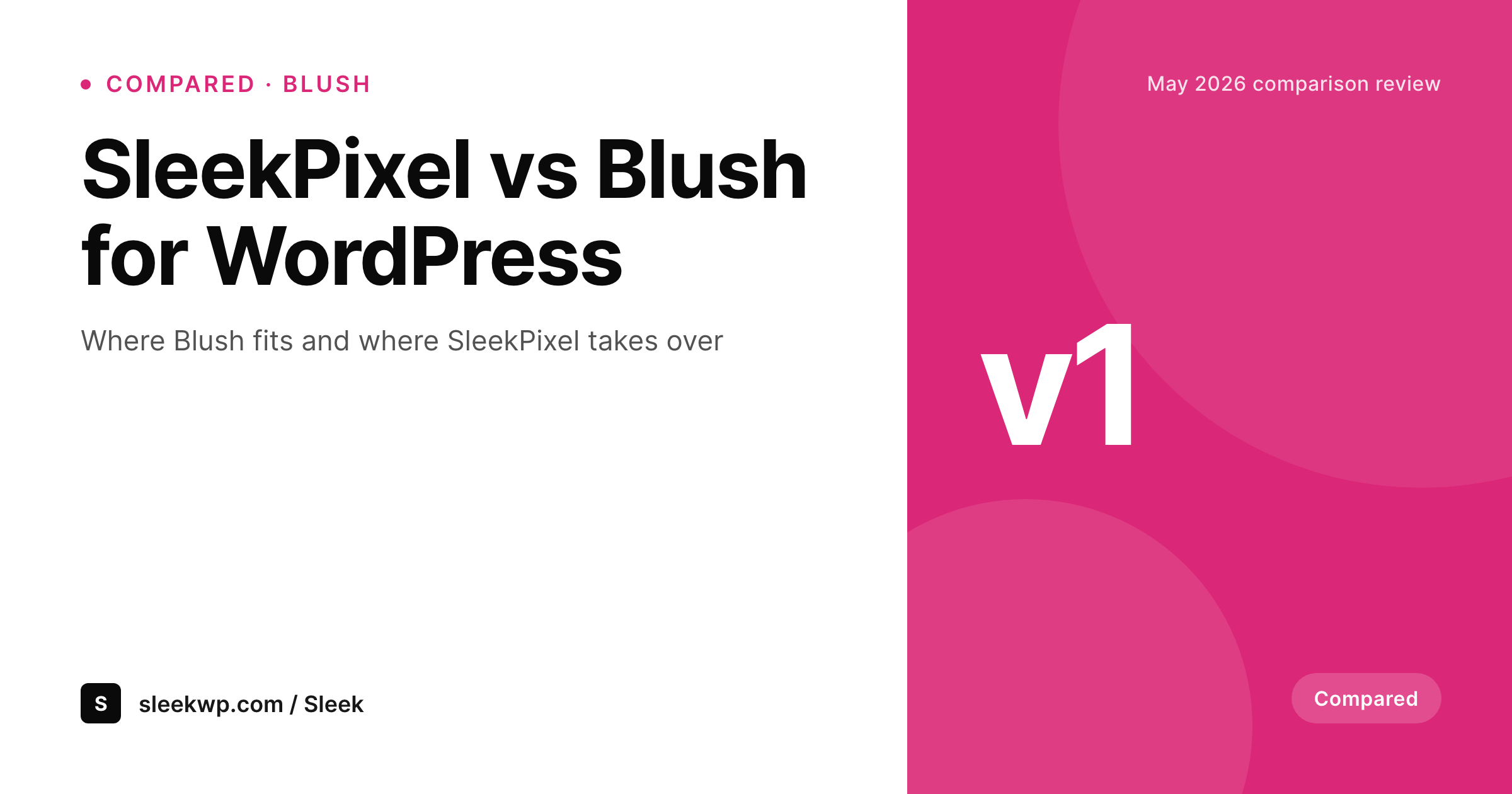SleekPixel example output for Blush alternative for WordPress