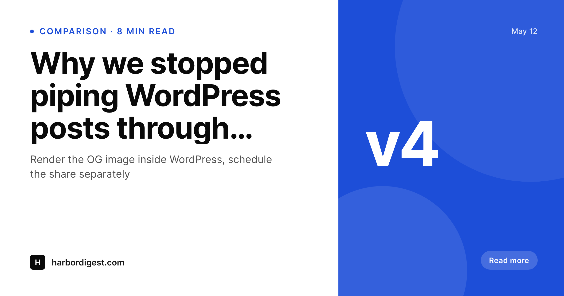 SleekPixel example output for Buffer alternative for WordPress