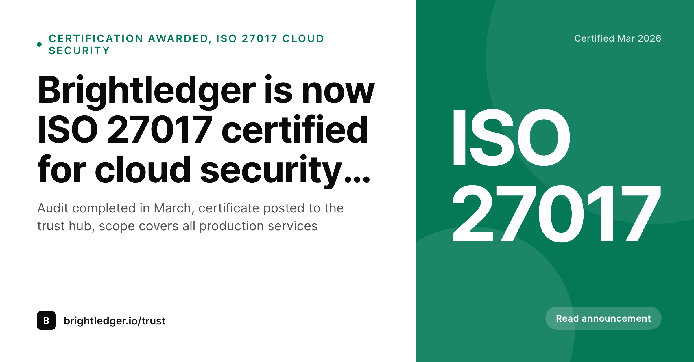 SleekPixel example output for certification announcement cards
