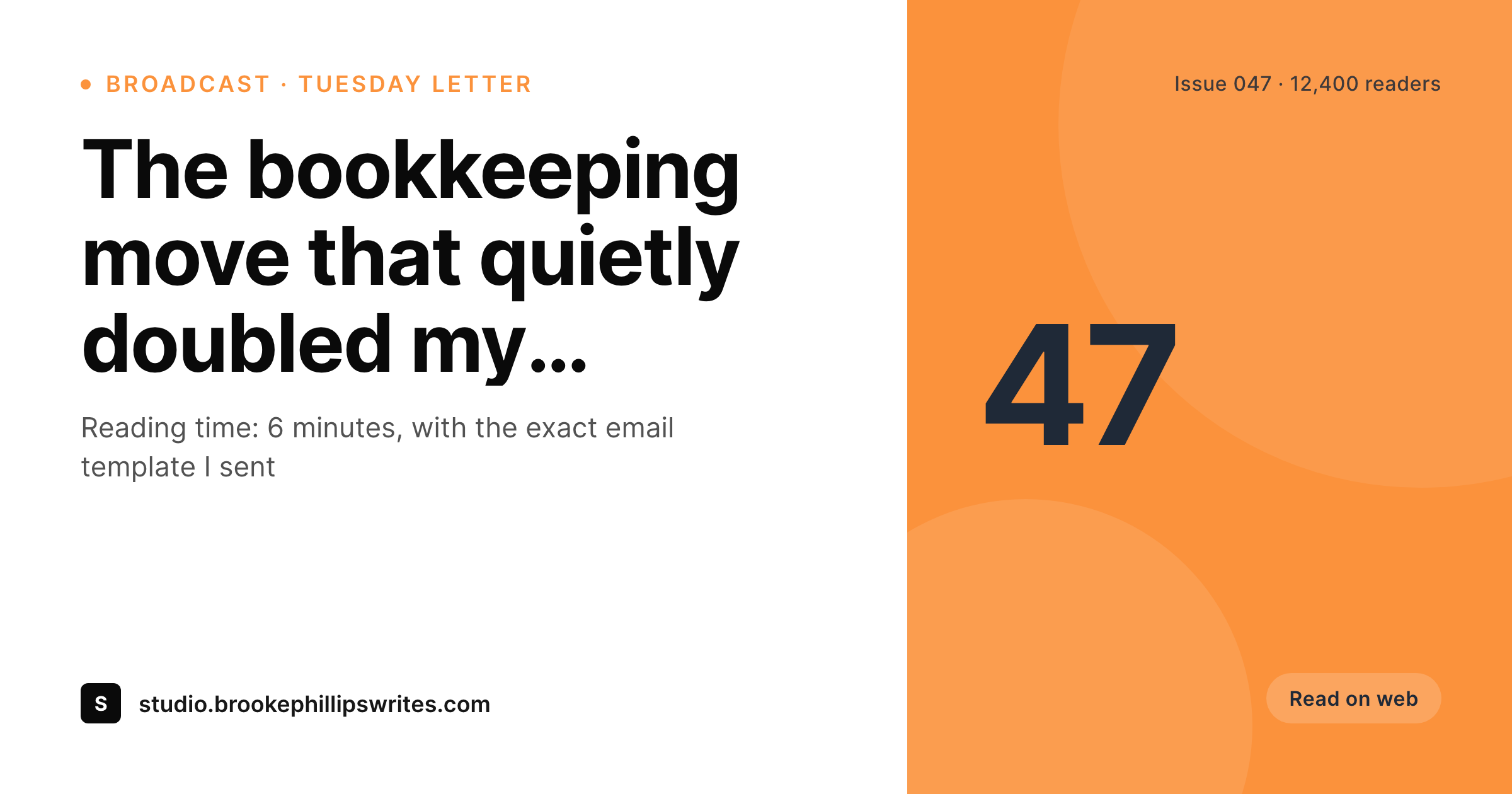 SleekPixel example output for ConvertKit emails