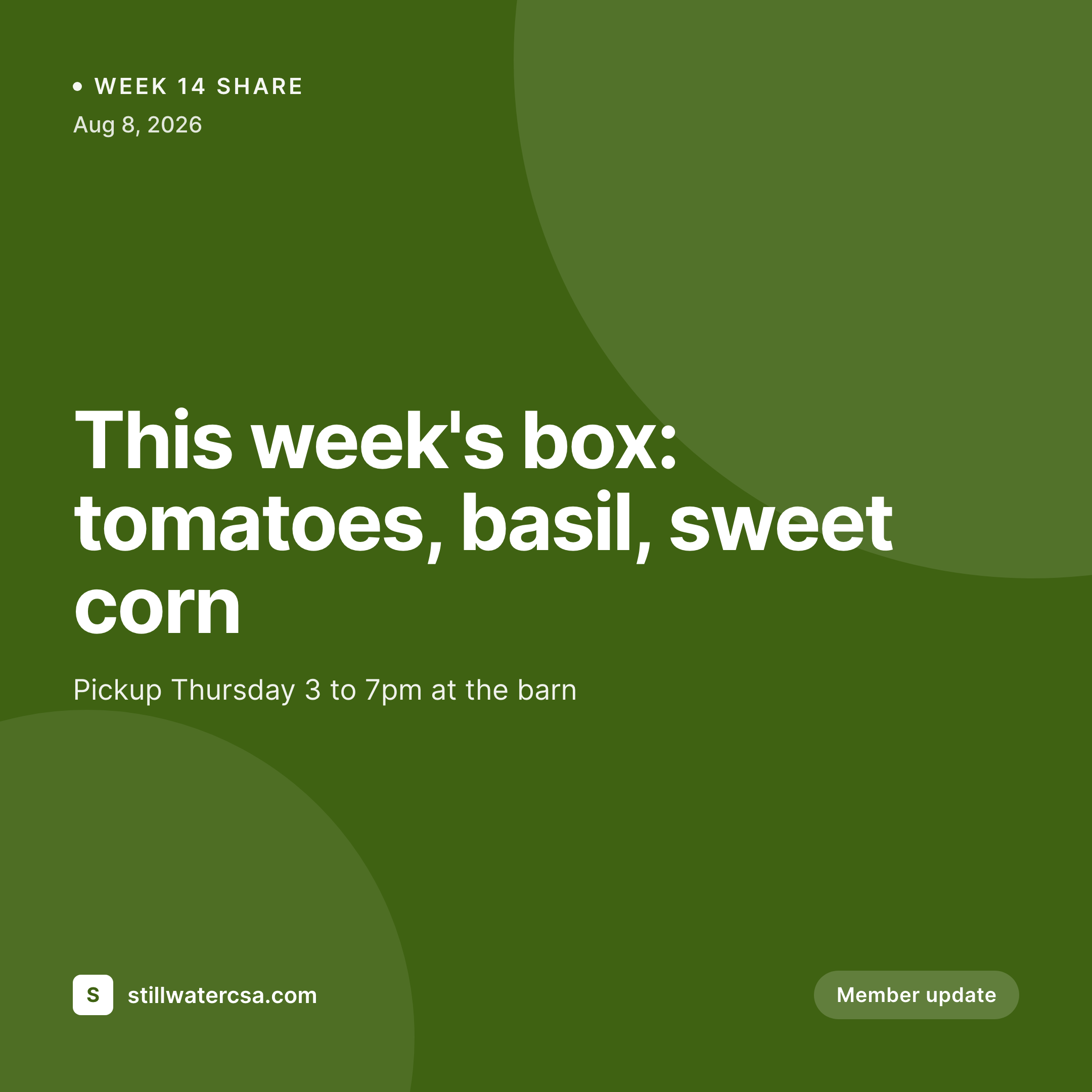SleekPixel example output for CSA farms