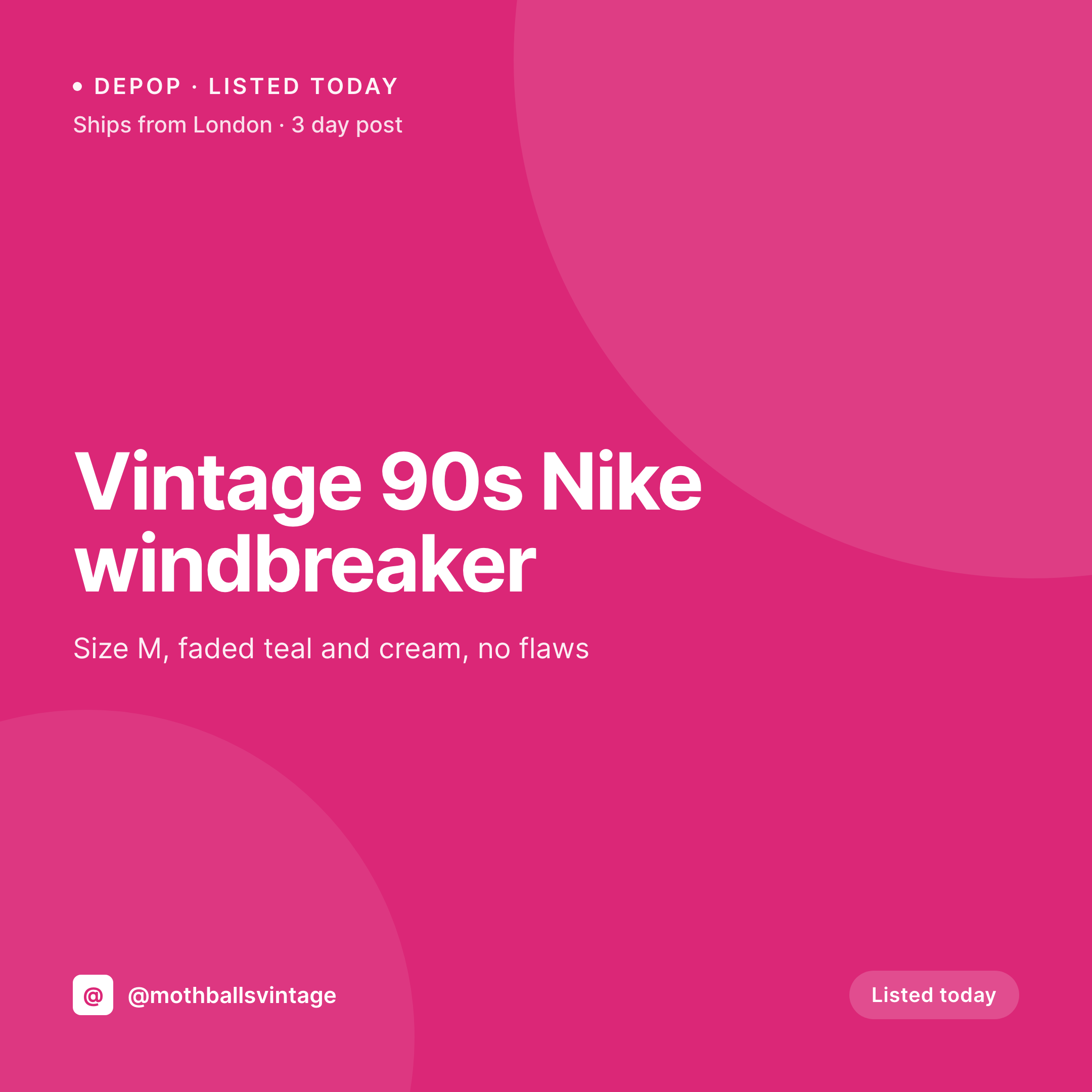 SleekPixel example output for Depop listing images