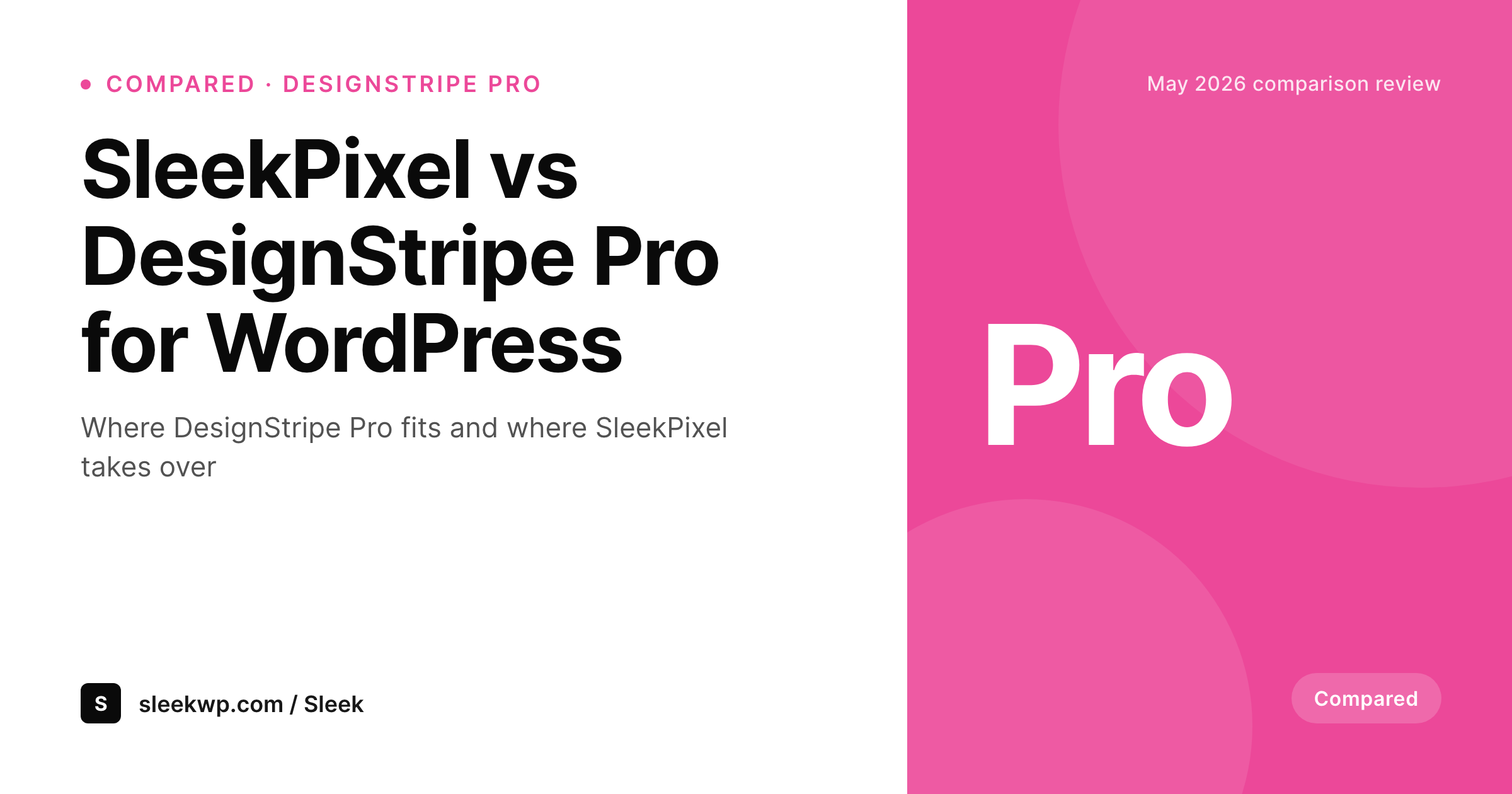SleekPixel example output for DesignStripe Pro alternative for WordPress