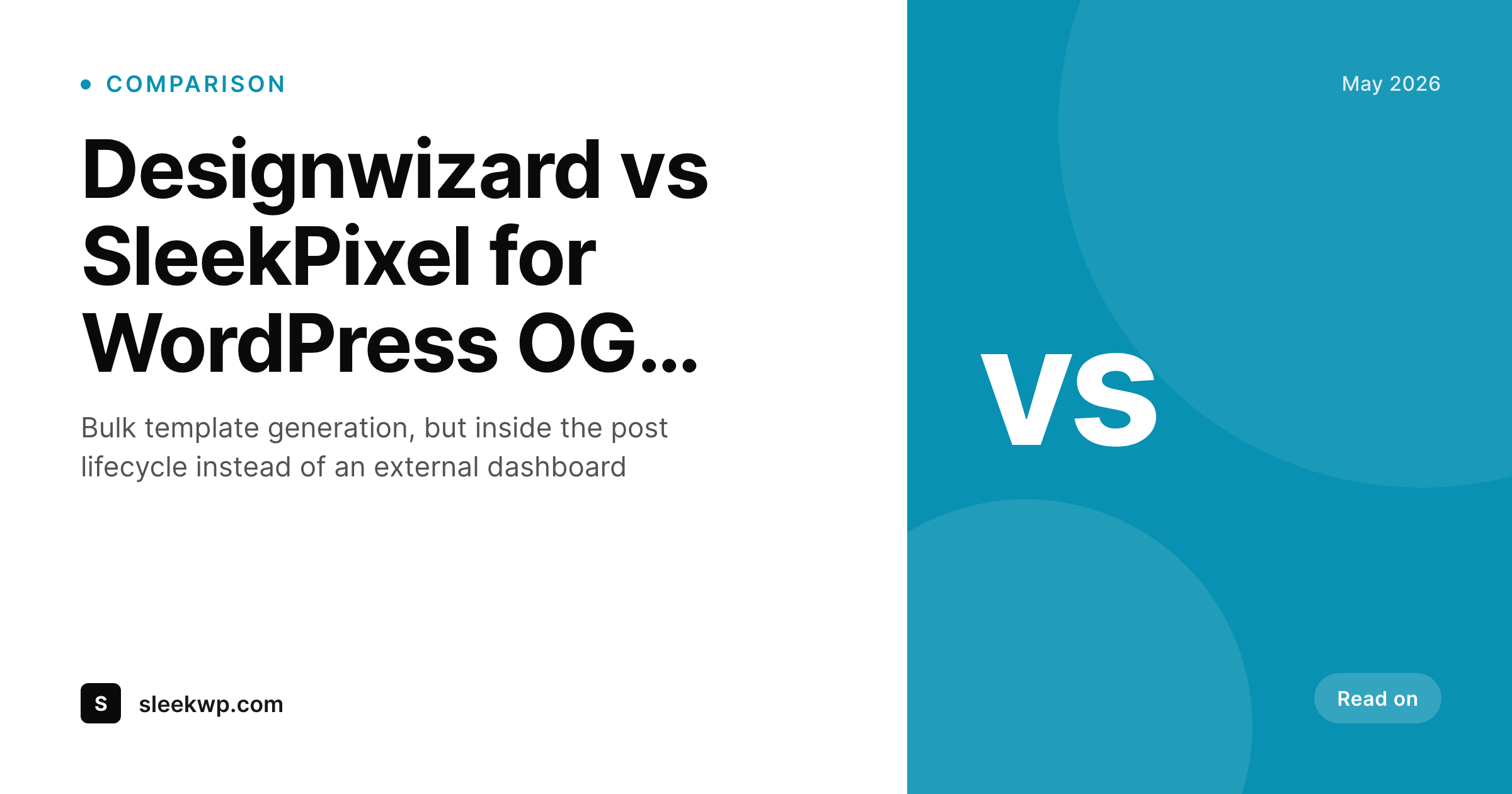 SleekPixel example output for Designwizard alternative for WordPress