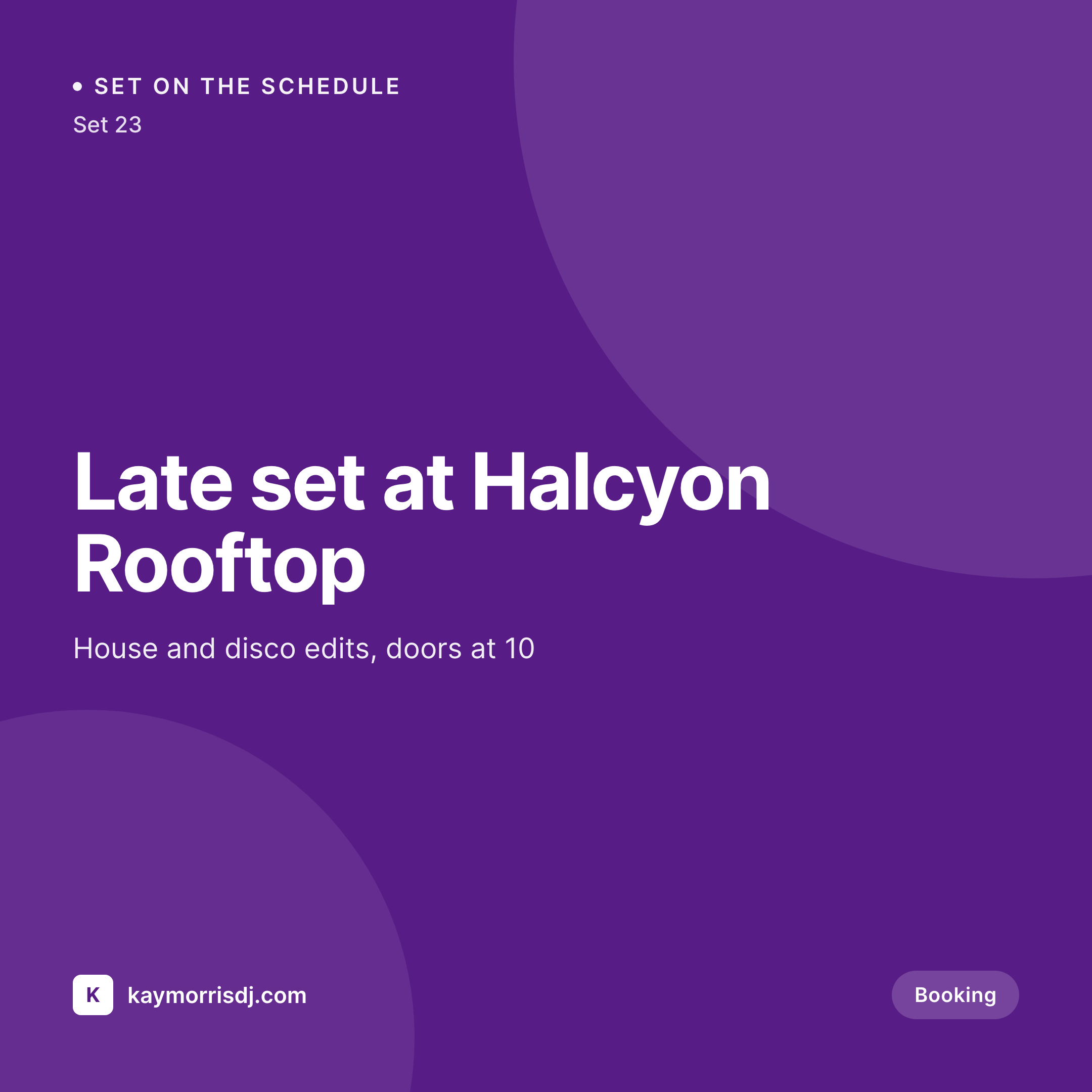 SleekPixel example output for DJs