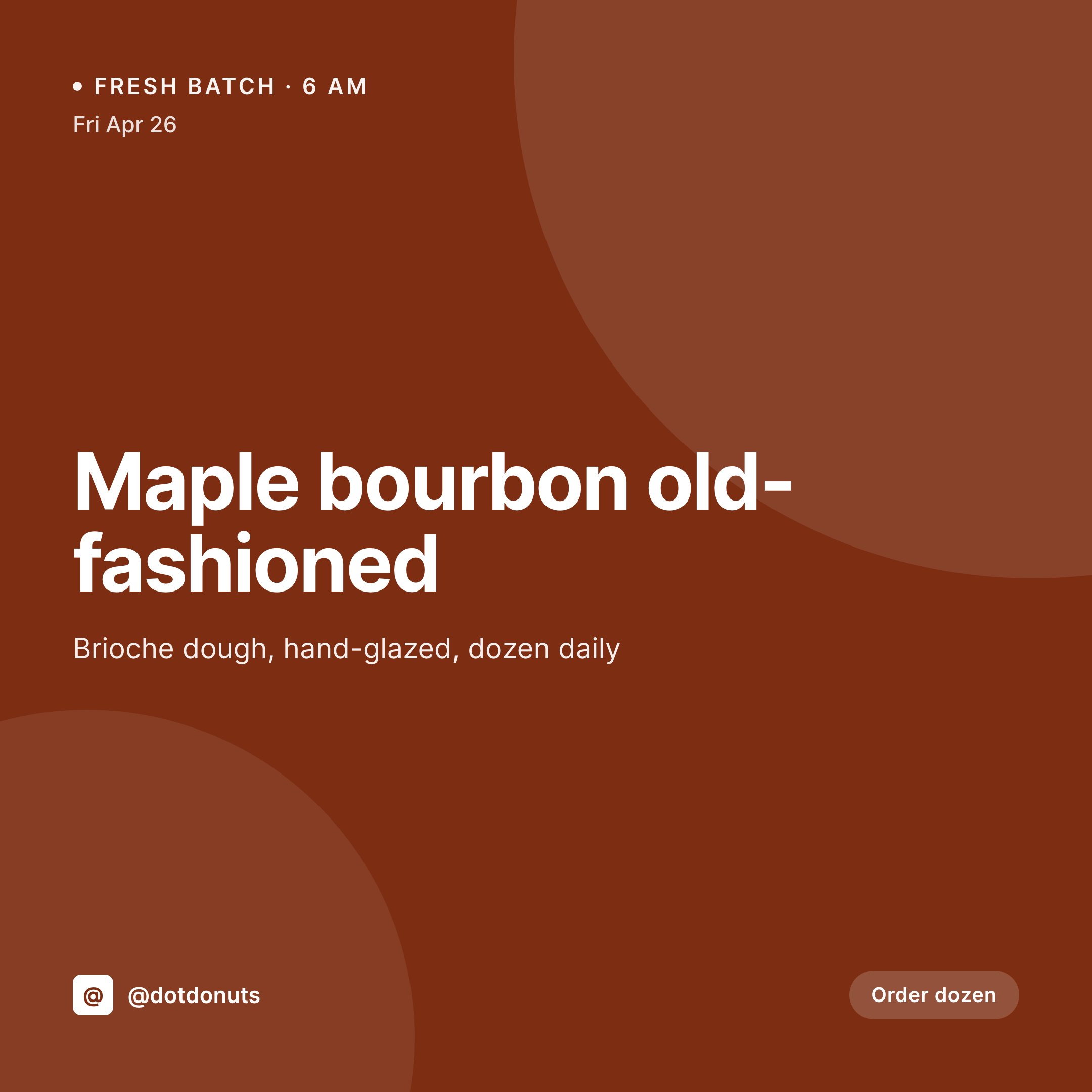SleekPixel example output for donut shop