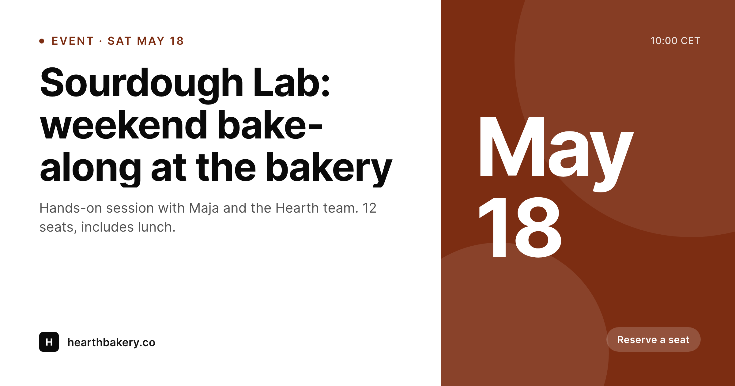 SleekPixel example output for The Events Calendar