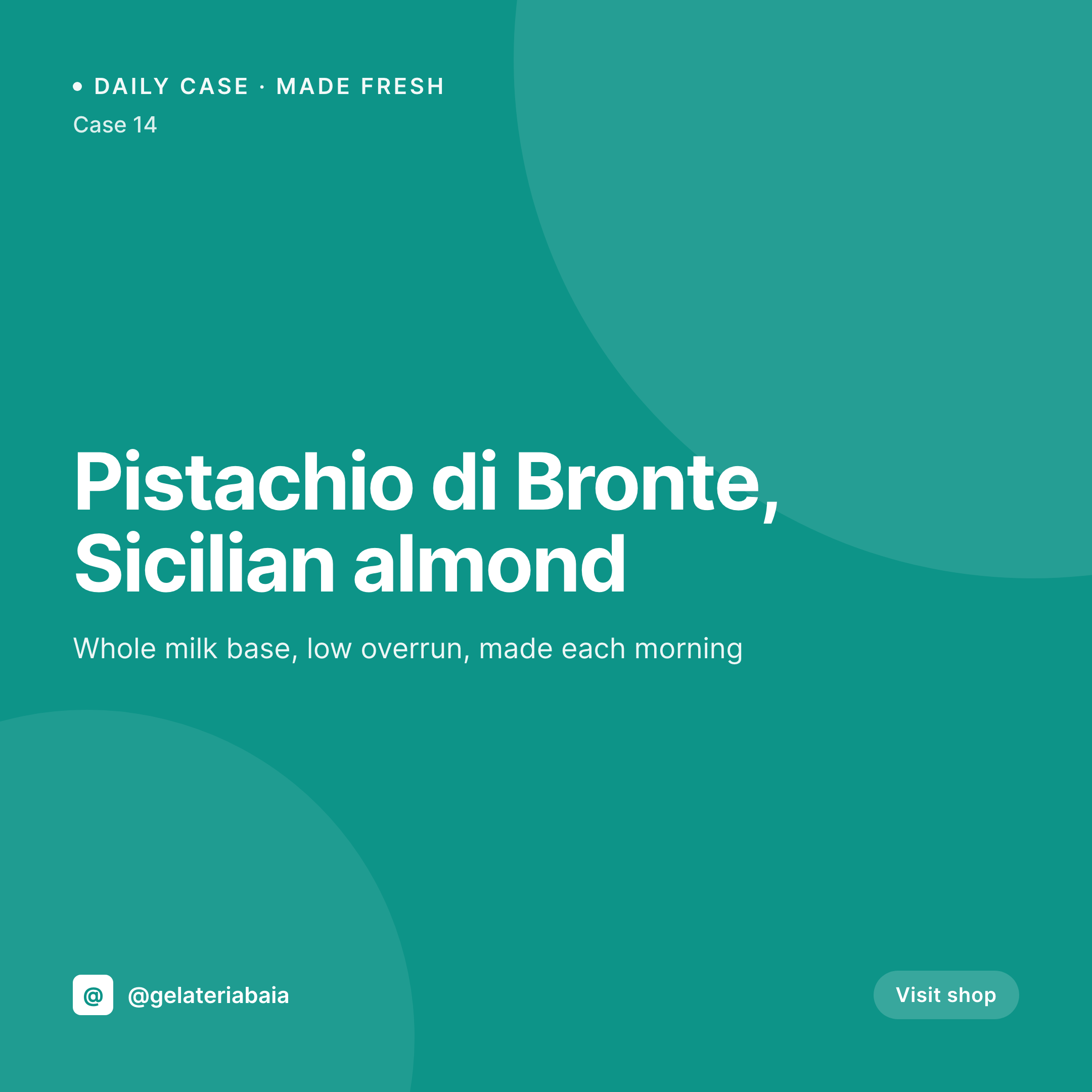 SleekPixel example output for gelato shop