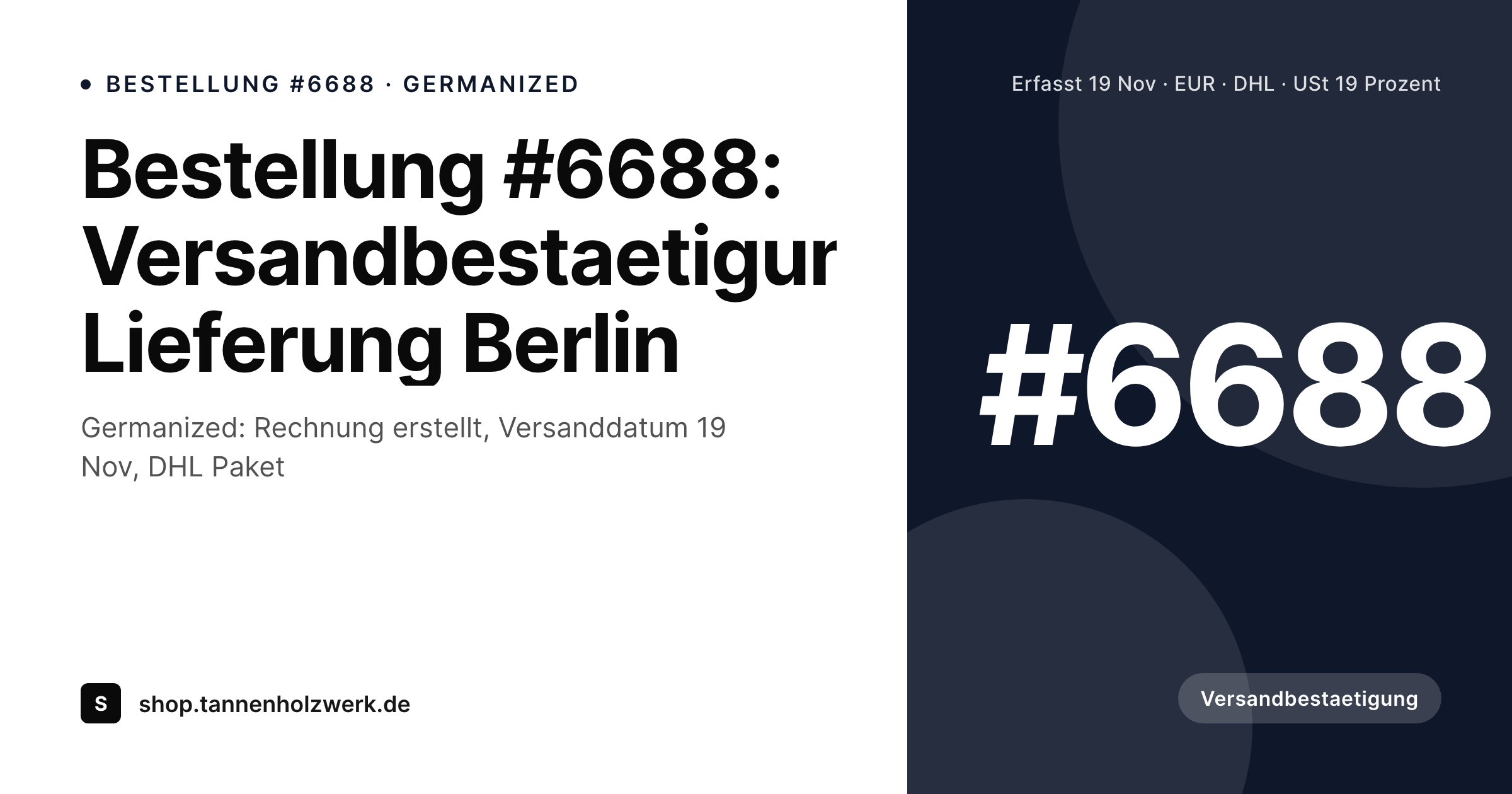 SleekPixel example output for Germanized for WooCommerce