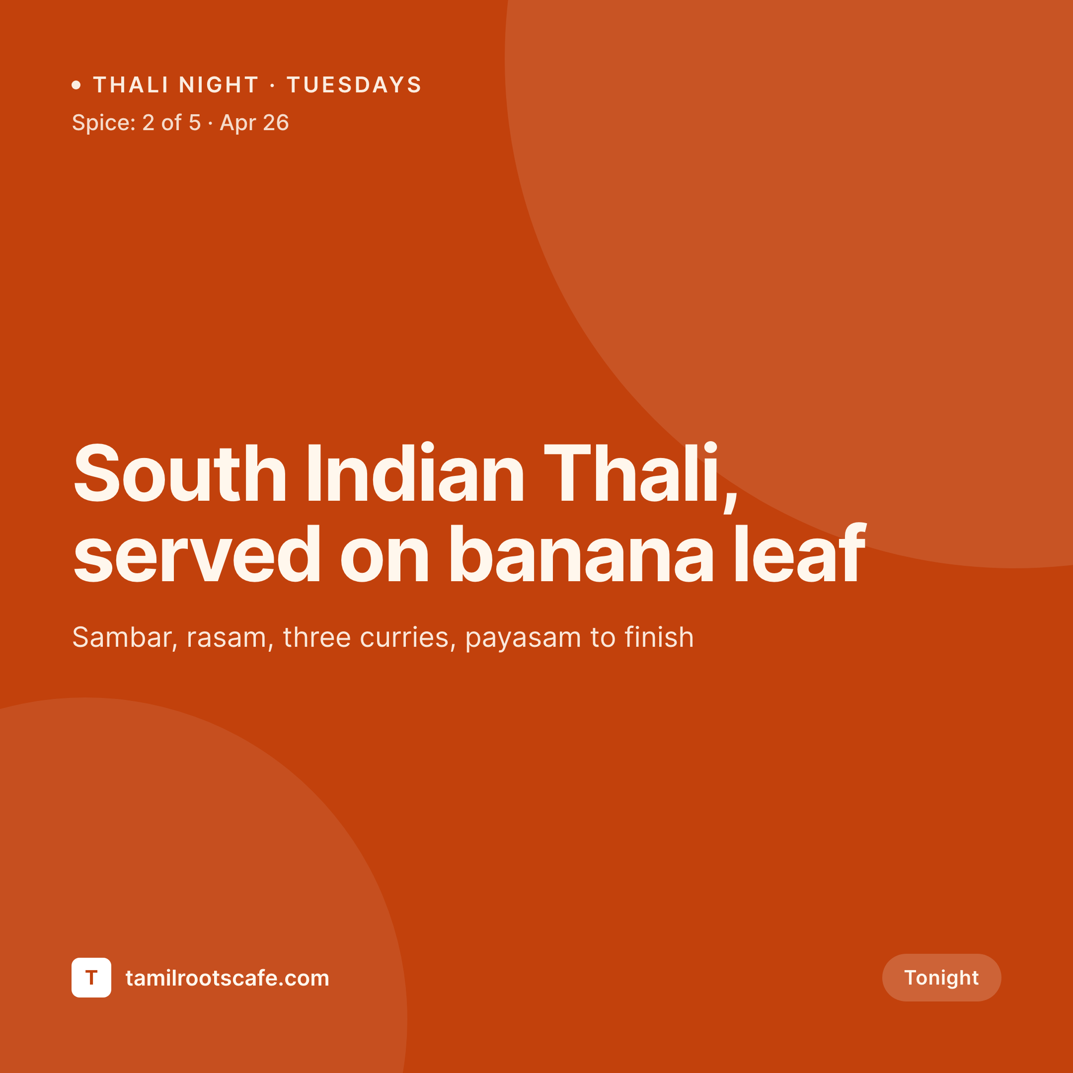 SleekPixel example output for Indian restaurants