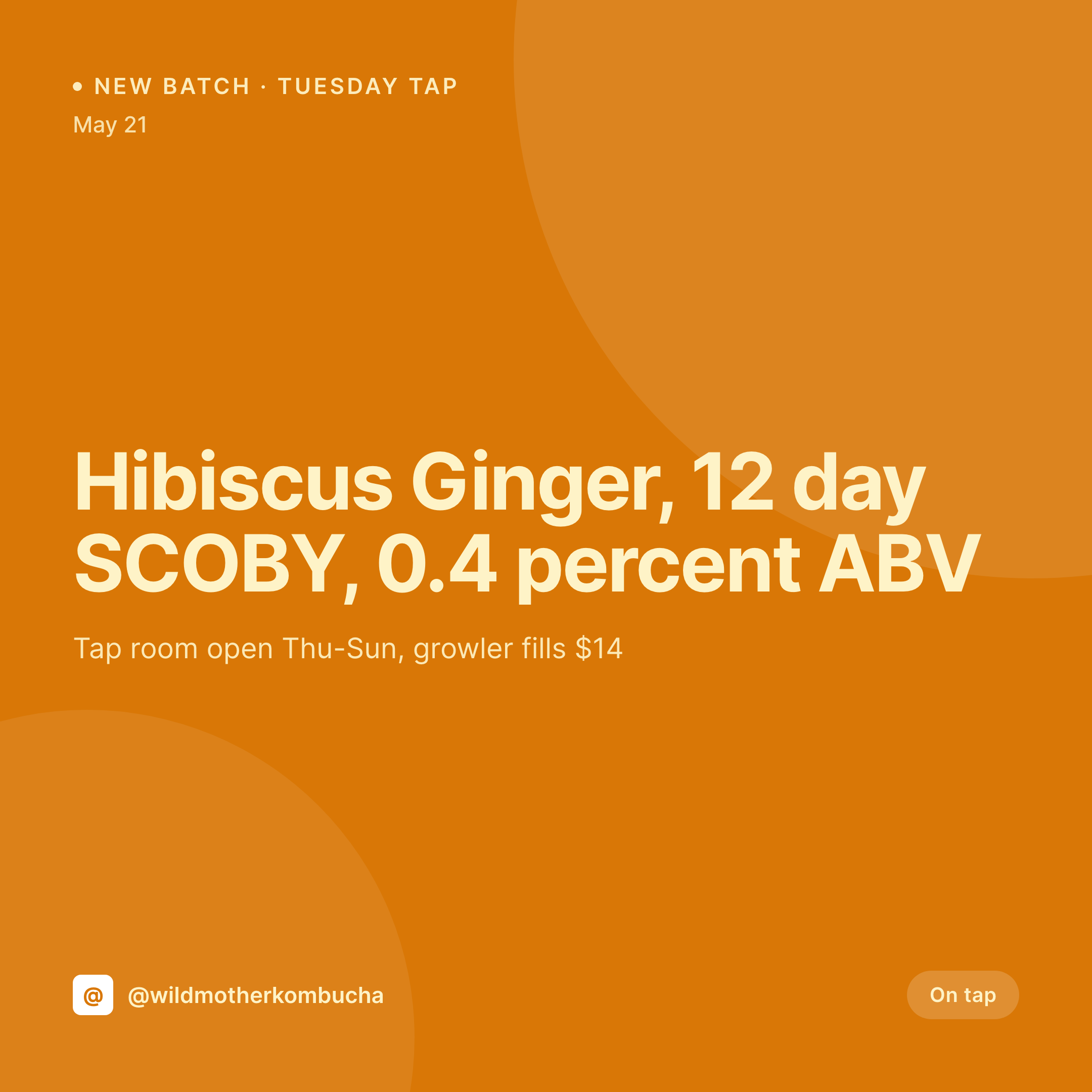 SleekPixel example output for kombucha brewer