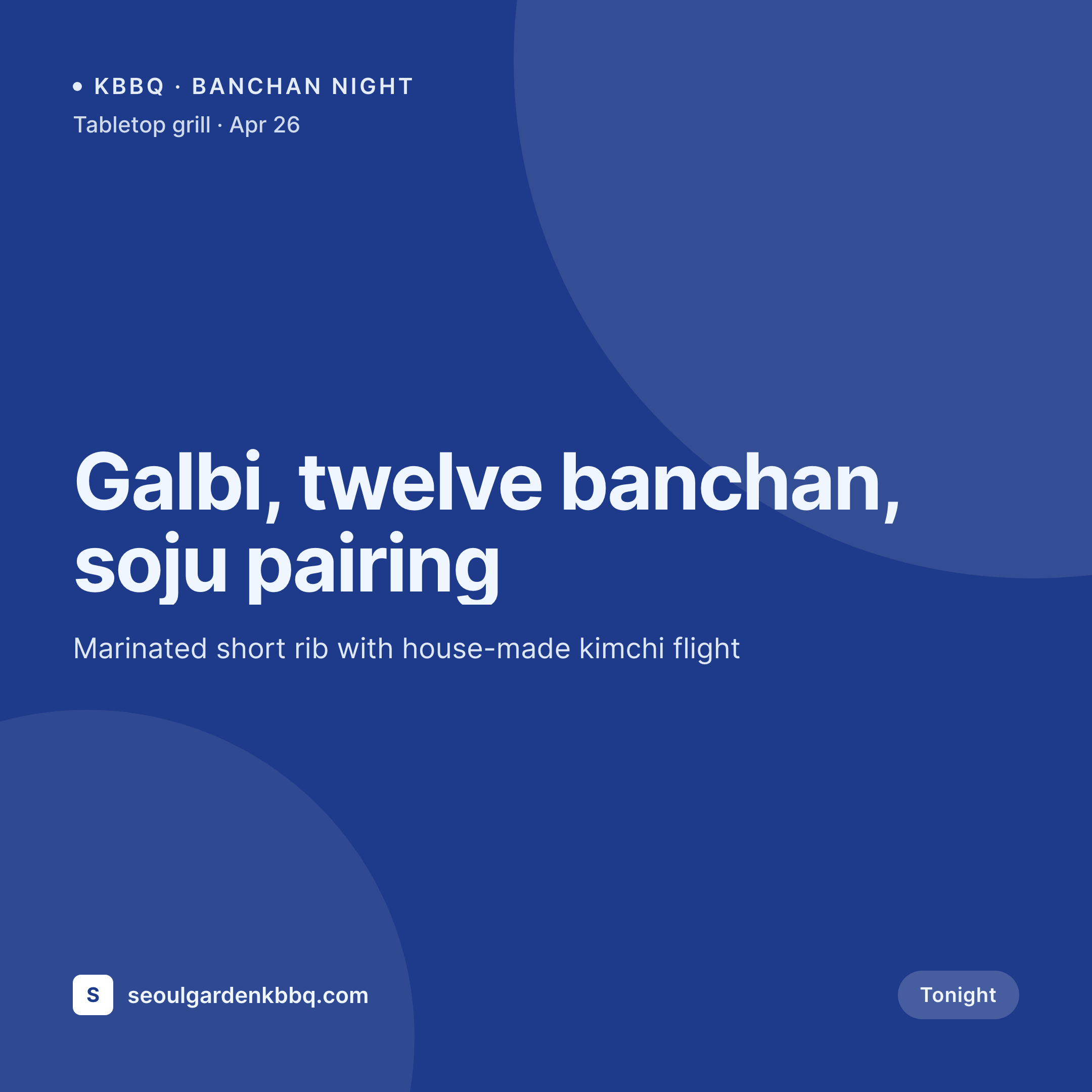 SleekPixel example output for Korean restaurants
