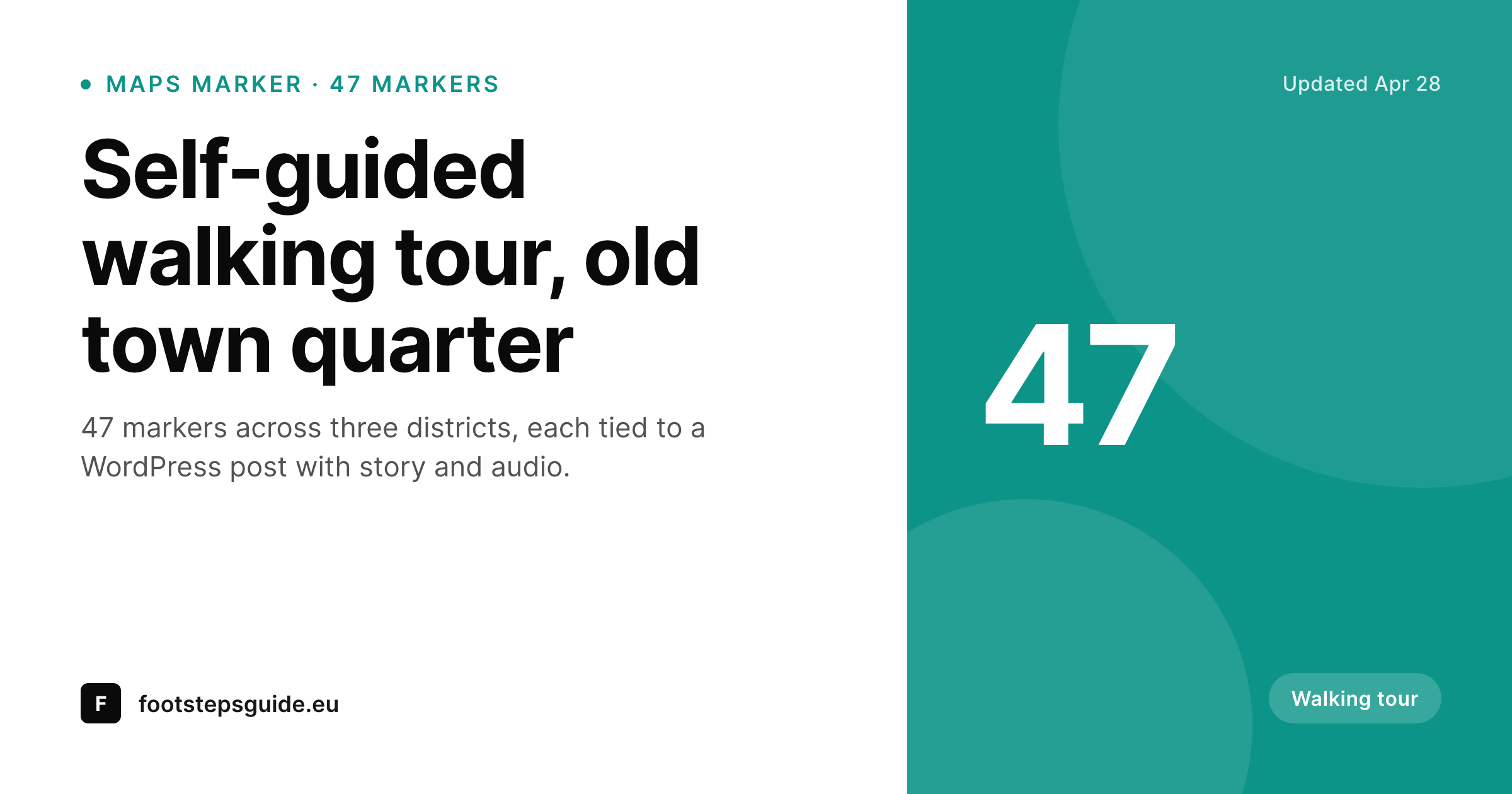 SleekPixel example output for Leaflet Maps Marker