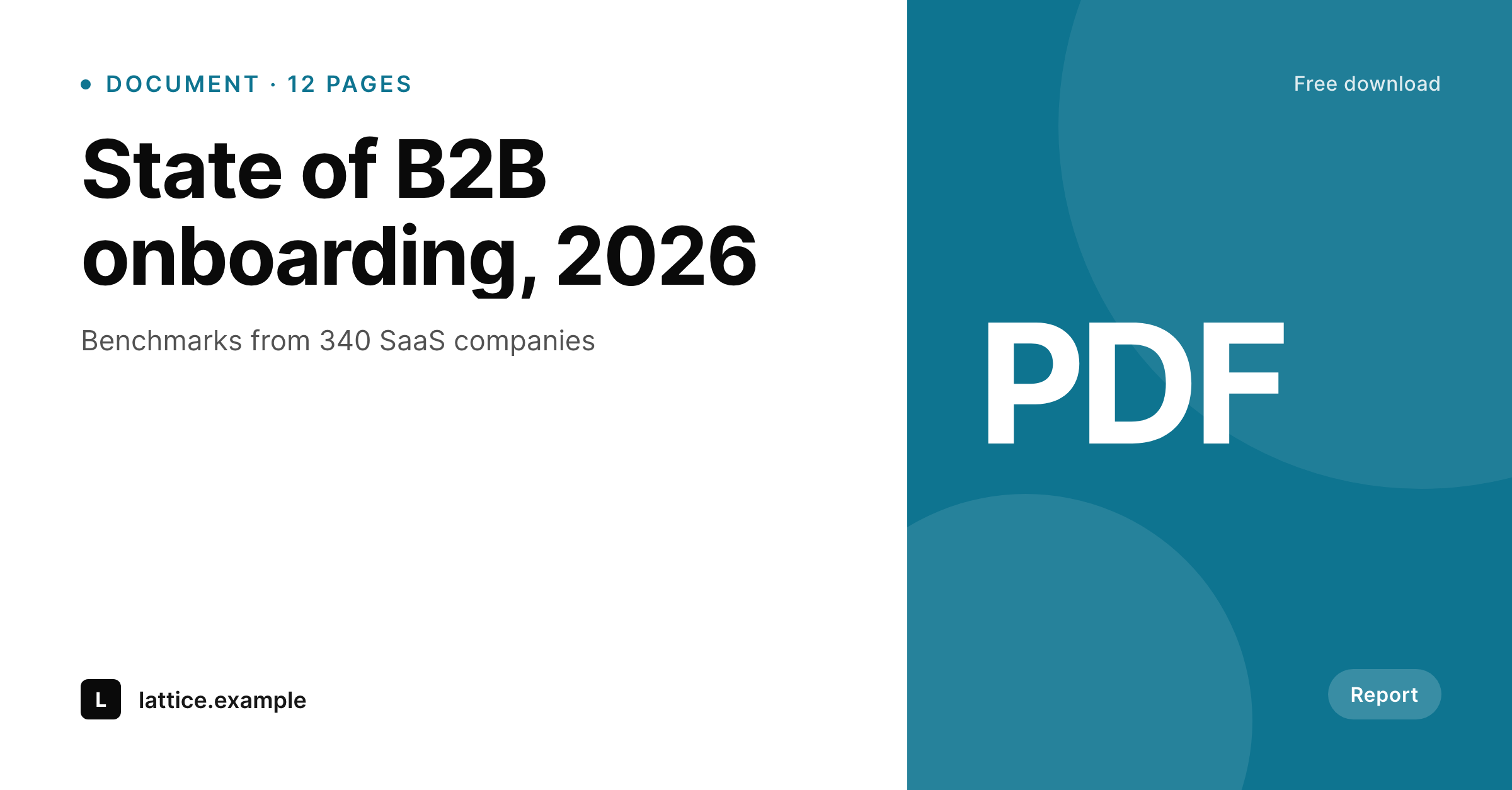 SleekPixel example output for LinkedIn document post covers