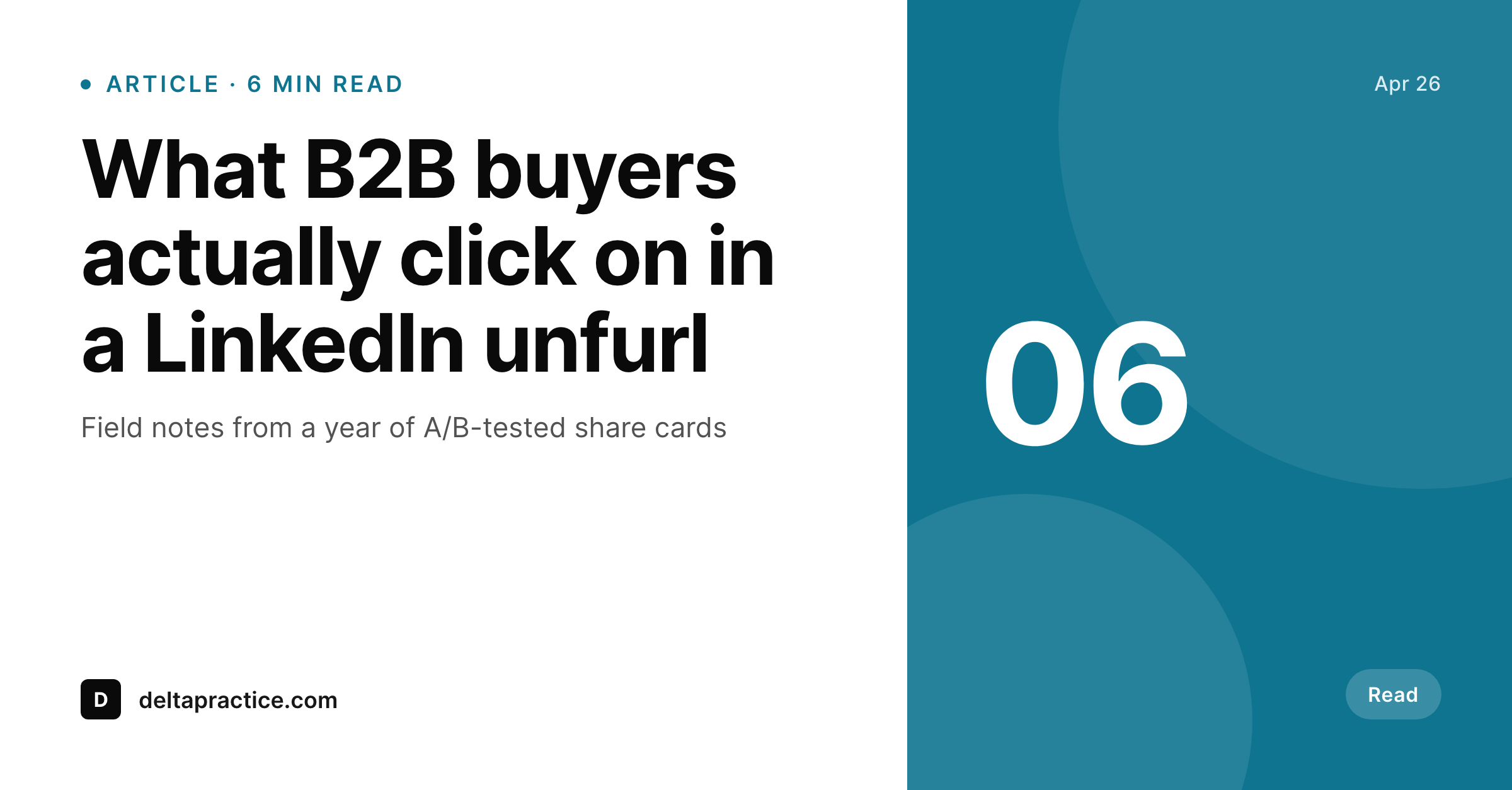 SleekPixel example output for LinkedIn post images