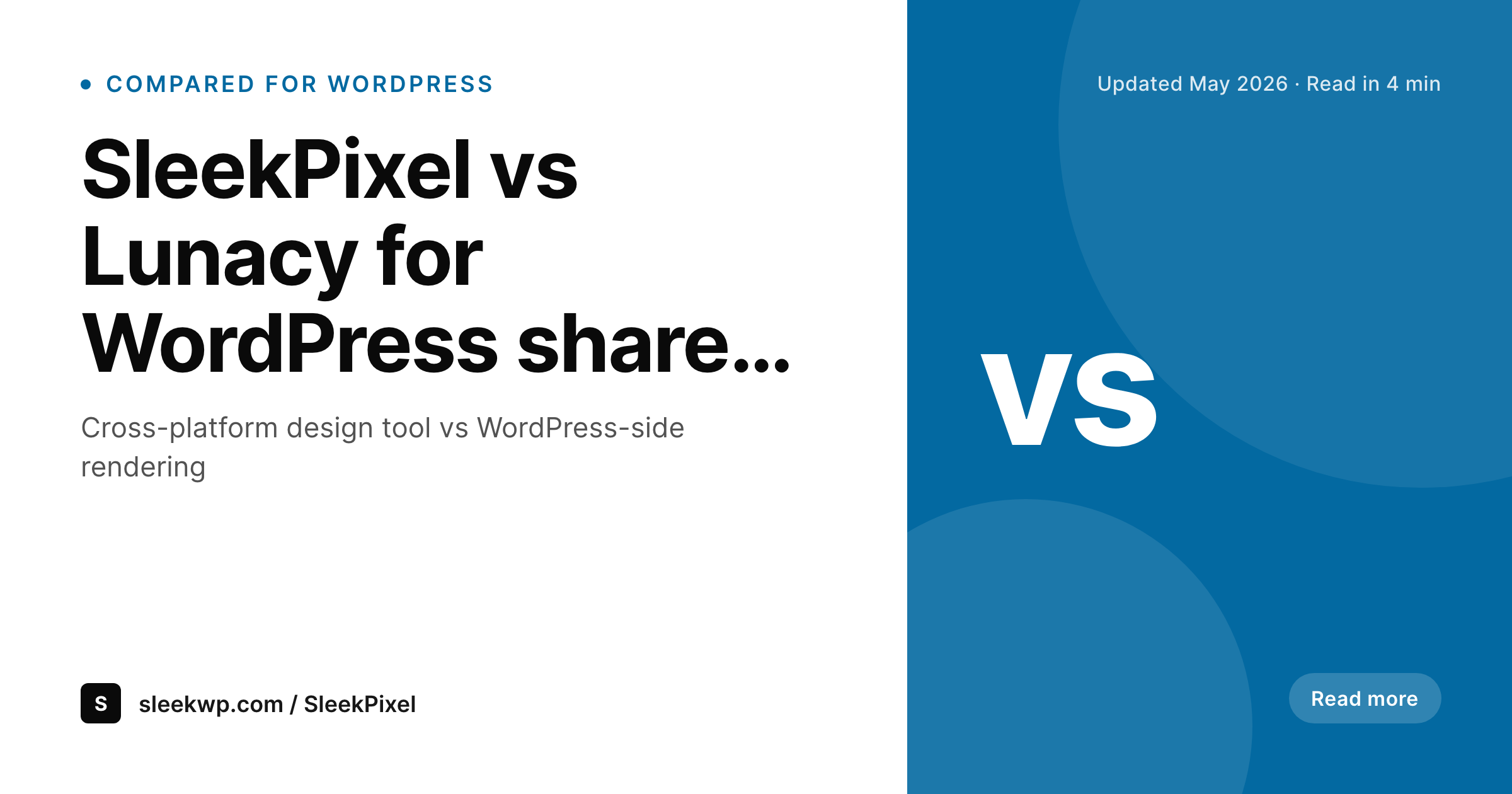 SleekPixel example output for Lunacy alternative for WordPress