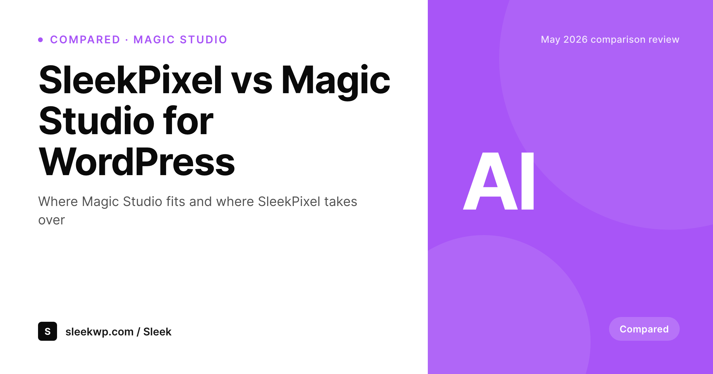 SleekPixel example output for Canva Magic Studio alternative for WordPress