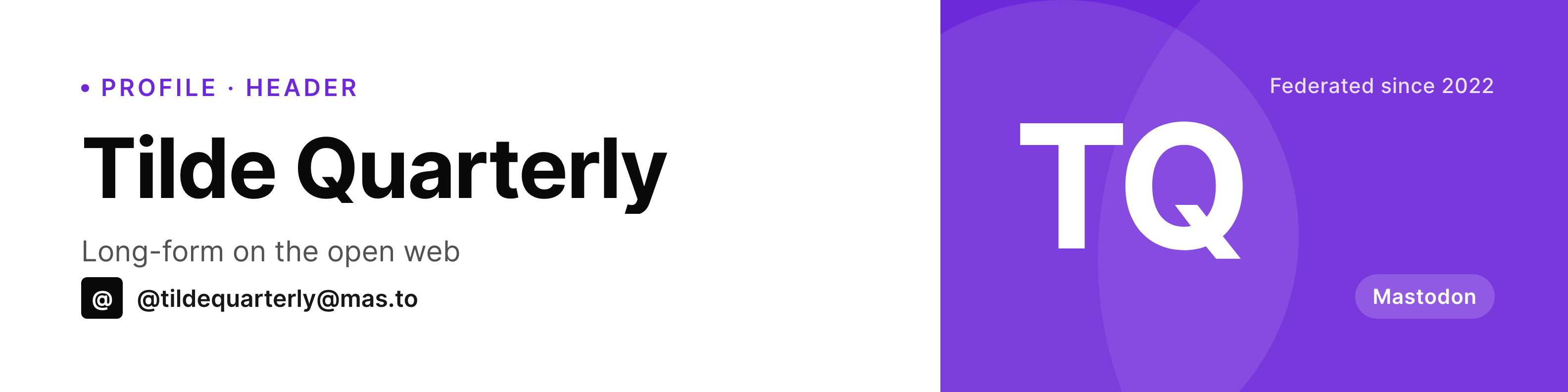 SleekPixel example output for Mastodon profile banners