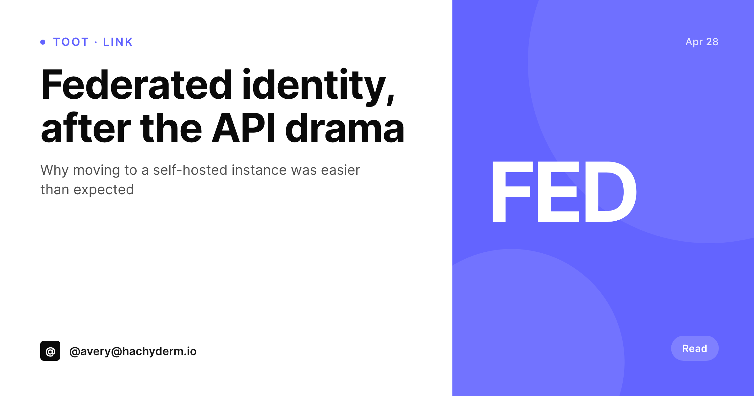 SleekPixel example output for Mastodon link previews
