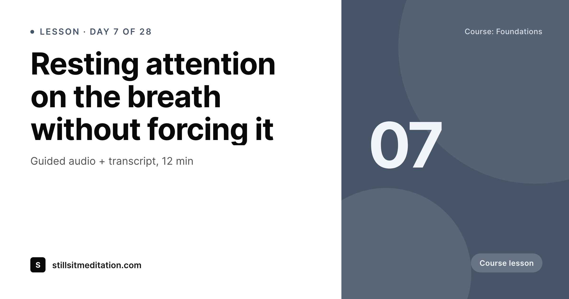 SleekPixel example output for meditation teachers