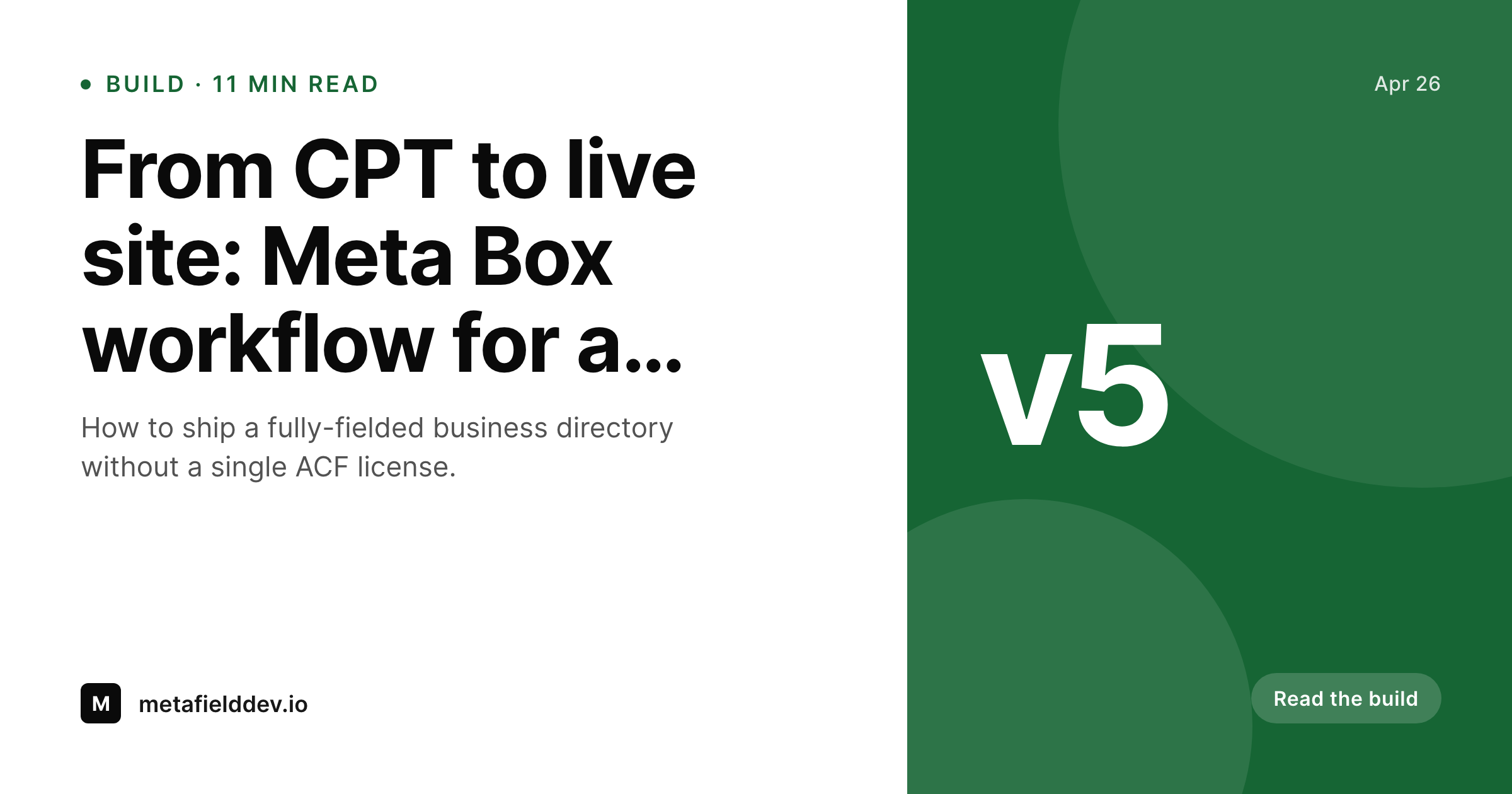 SleekPixel example output for Meta Box