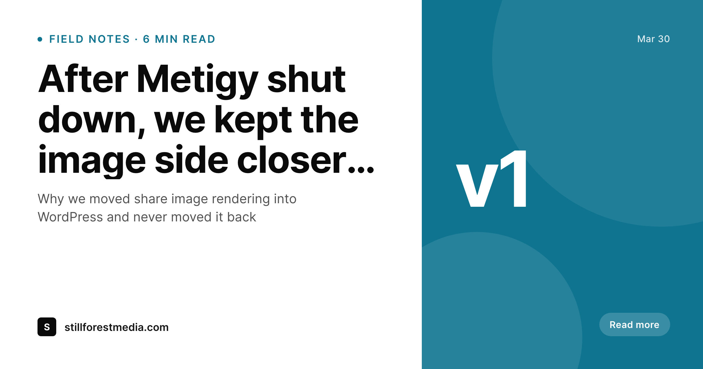SleekPixel example output for Metigy alternative for WordPress images