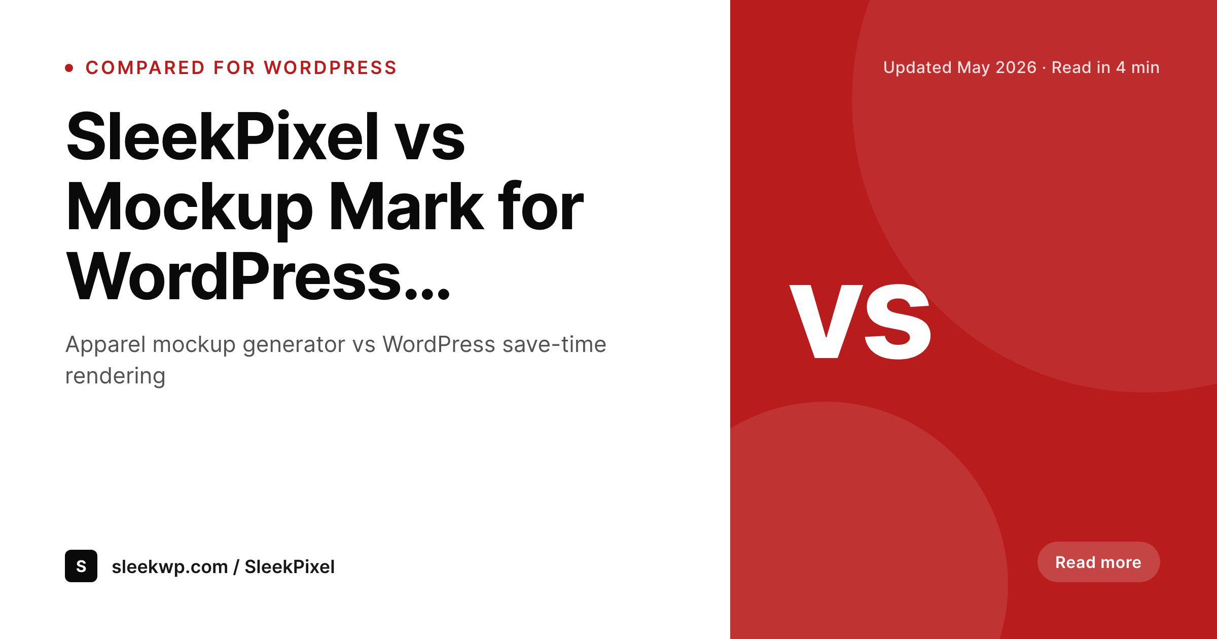 SleekPixel example output for Mockup Mark alternative for WordPress