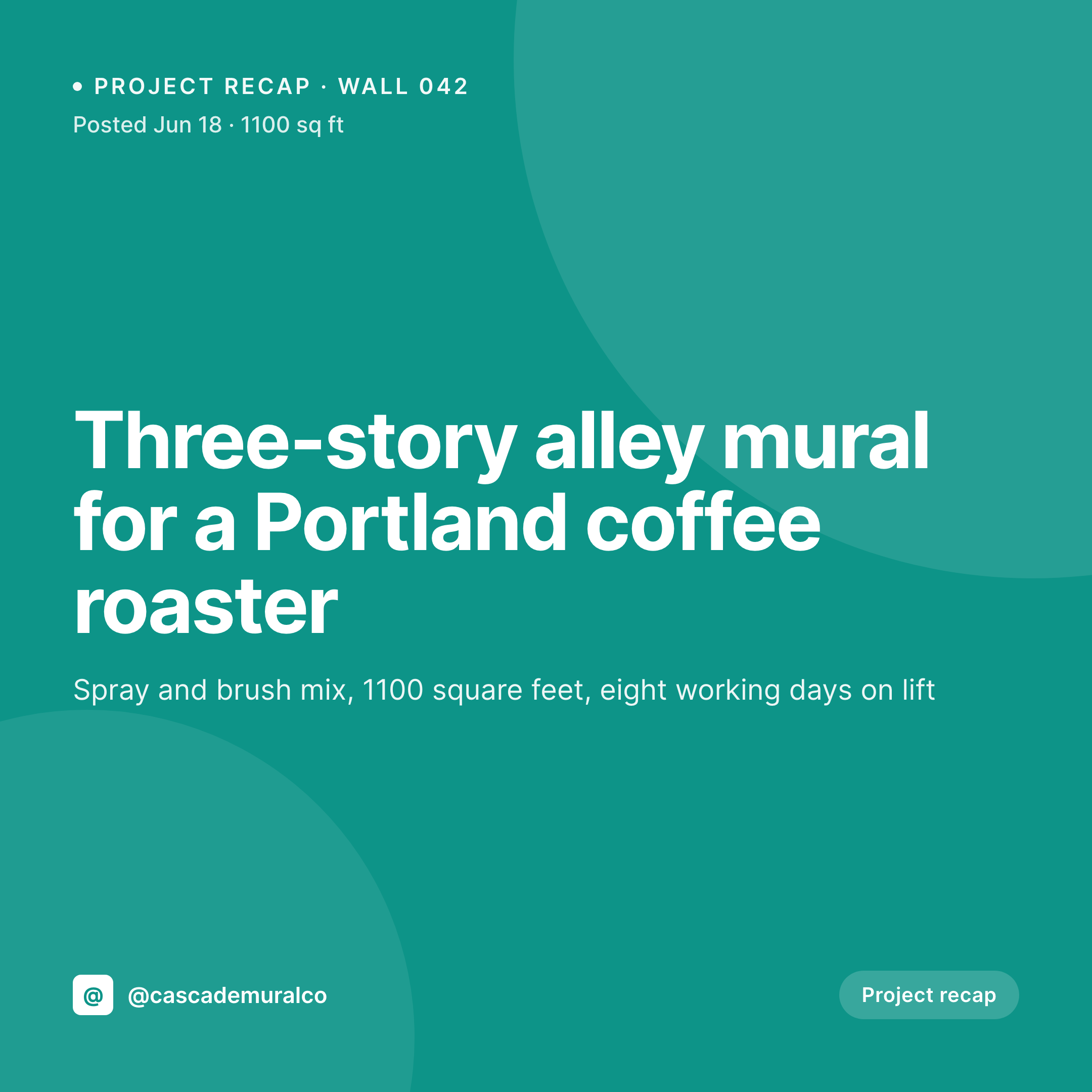 SleekPixel example output for muralist