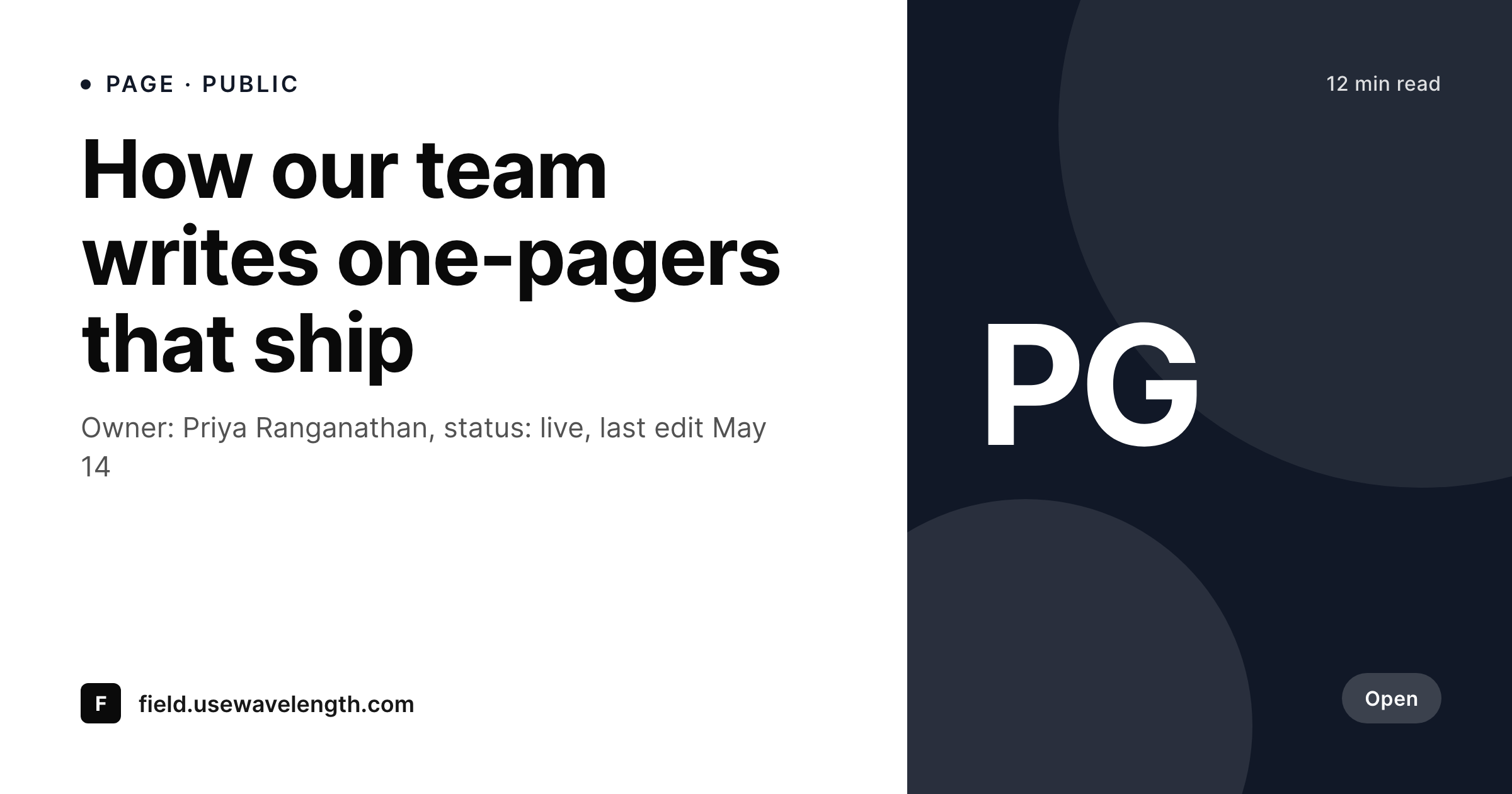 SleekPixel example output for Notion pages