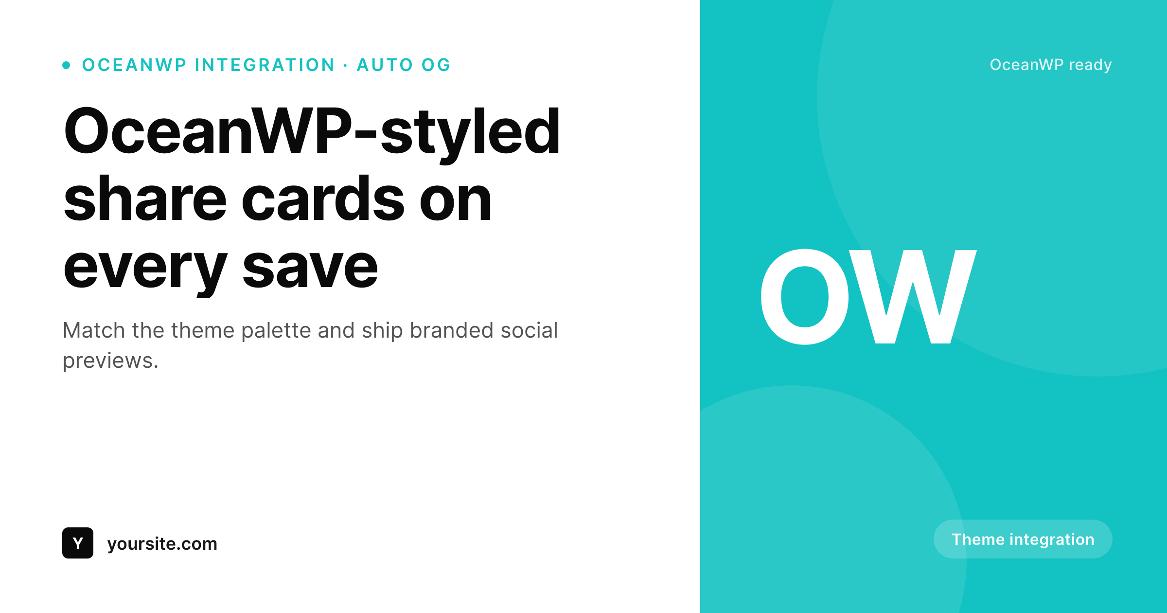 SleekPixel example output for OceanWP theme