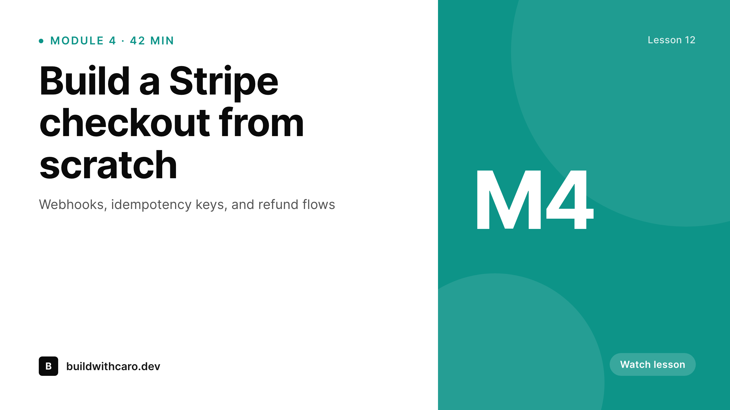 SleekPixel example output for online course platform