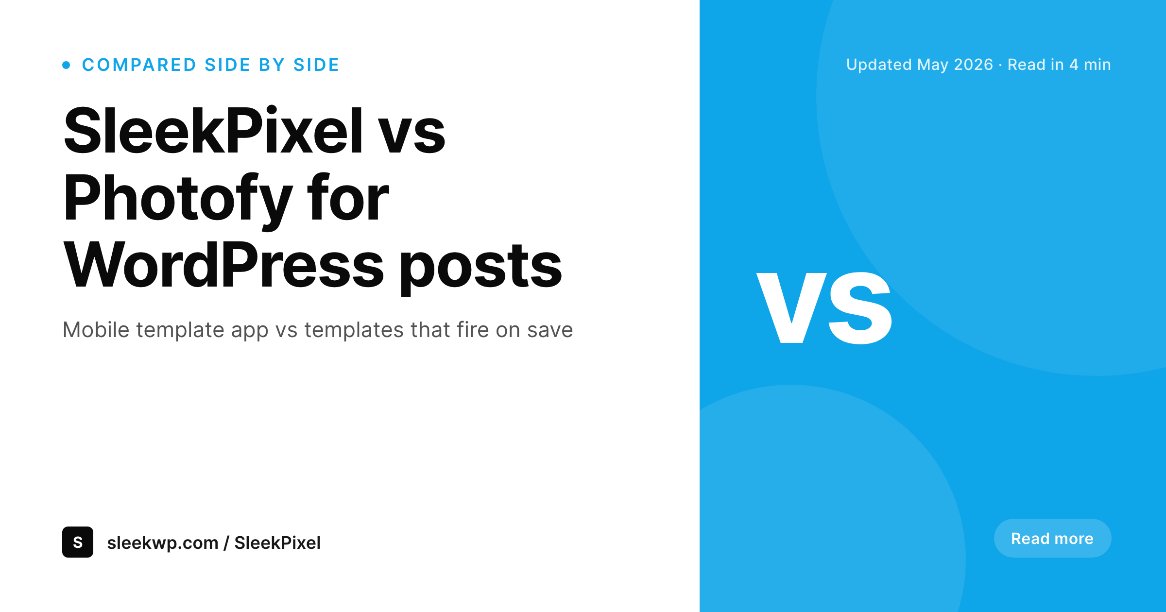 SleekPixel example output for Photofy alternative for WordPress