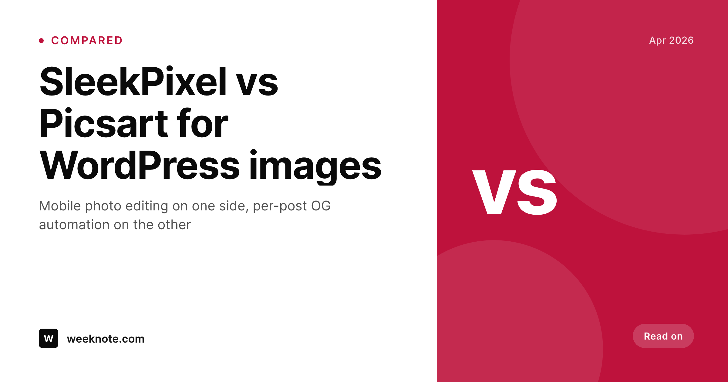 SleekPixel example output for Picsart alternative for WordPress