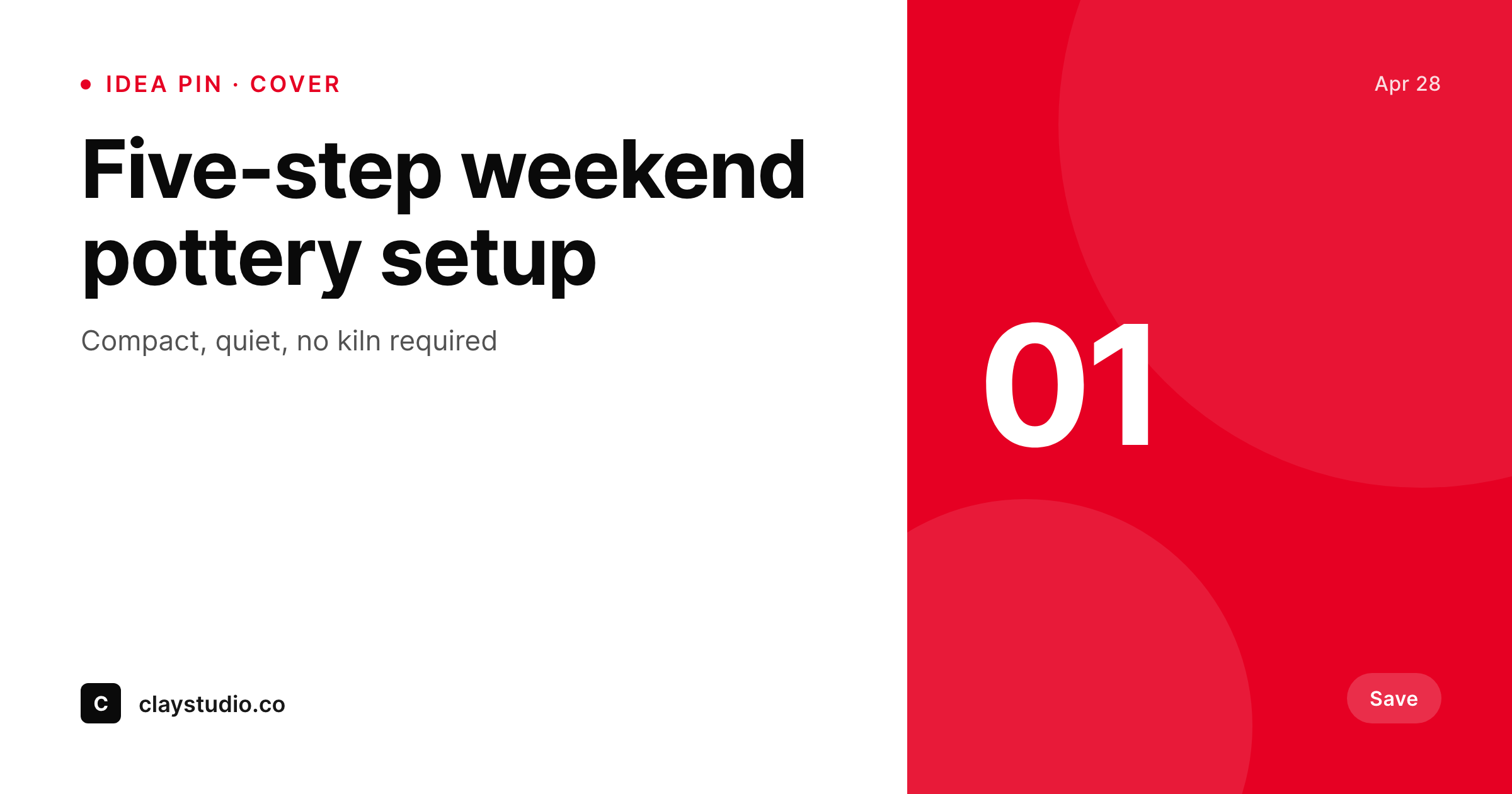 SleekPixel example output for Pinterest Idea Pins