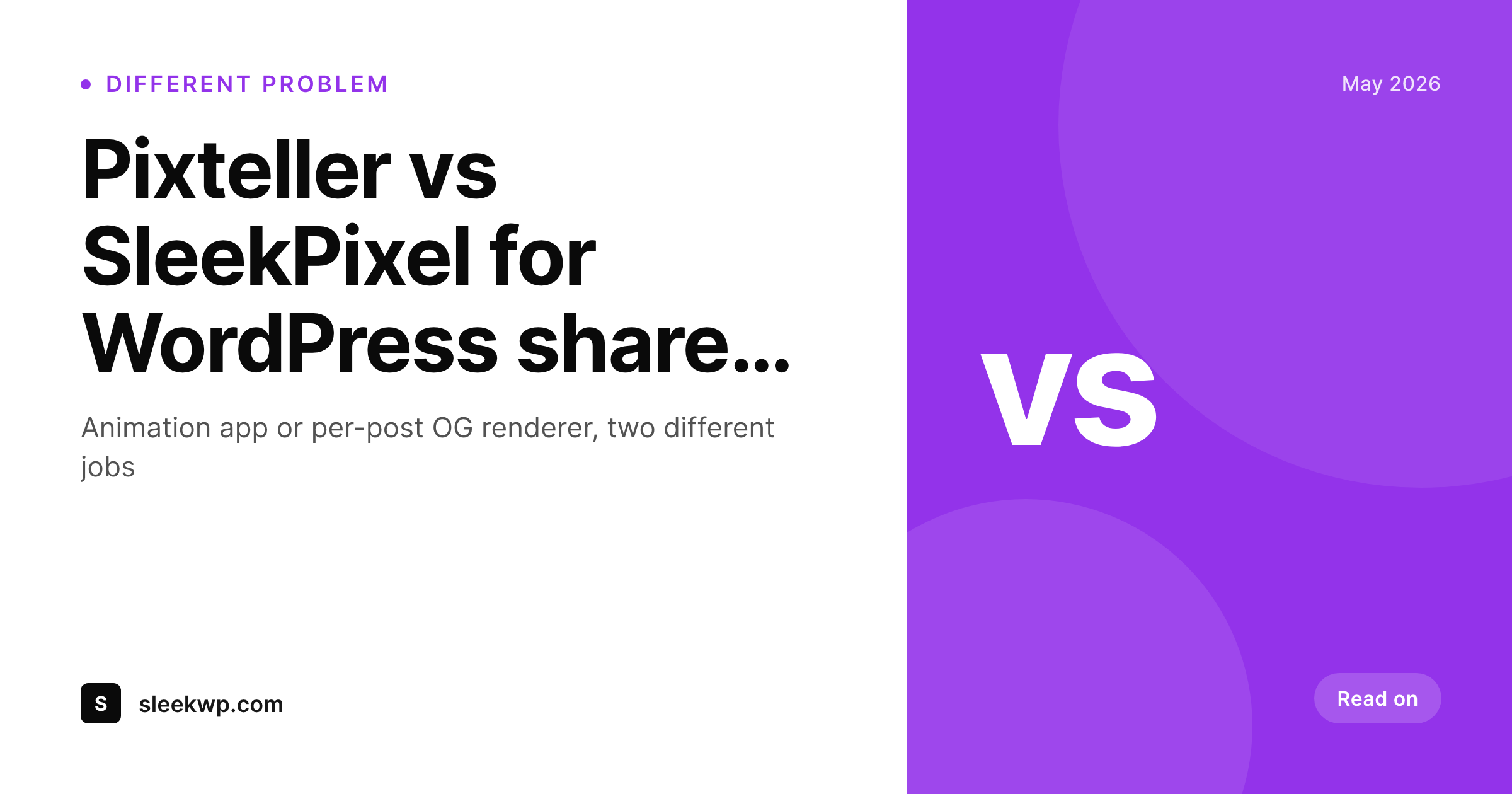 SleekPixel example output for Pixteller alternative for WordPress