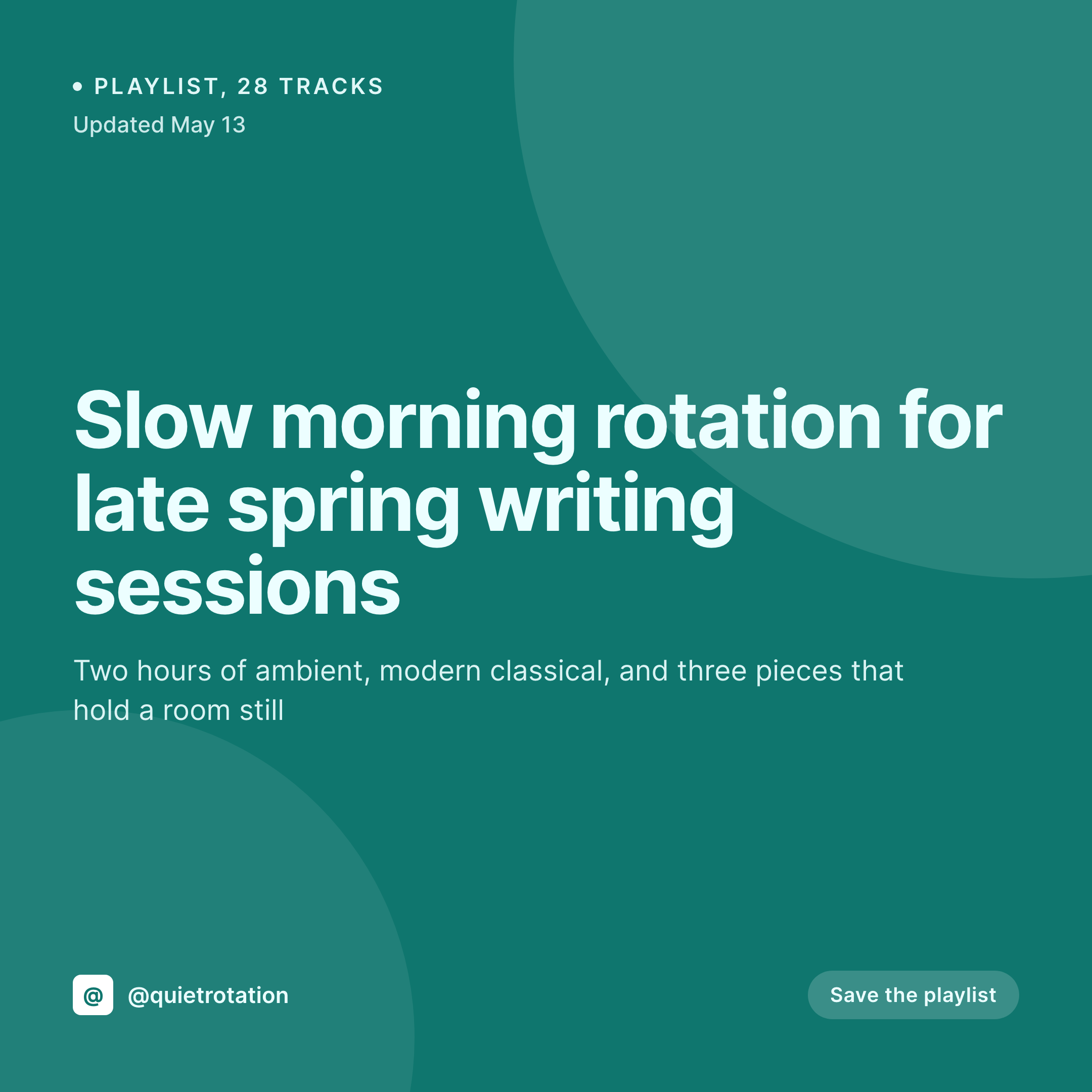 SleekPixel example output for playlist cards