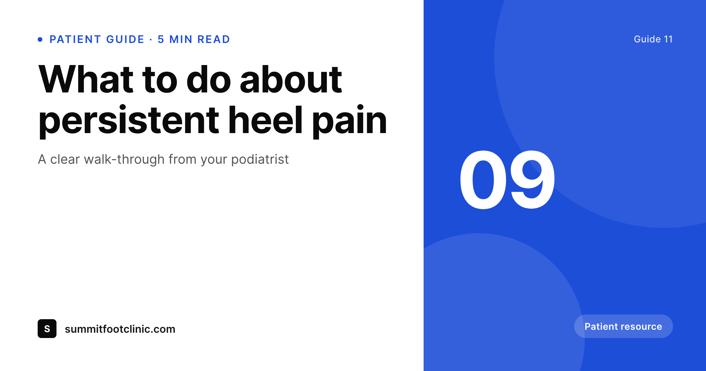 SleekPixel example output for podiatrists