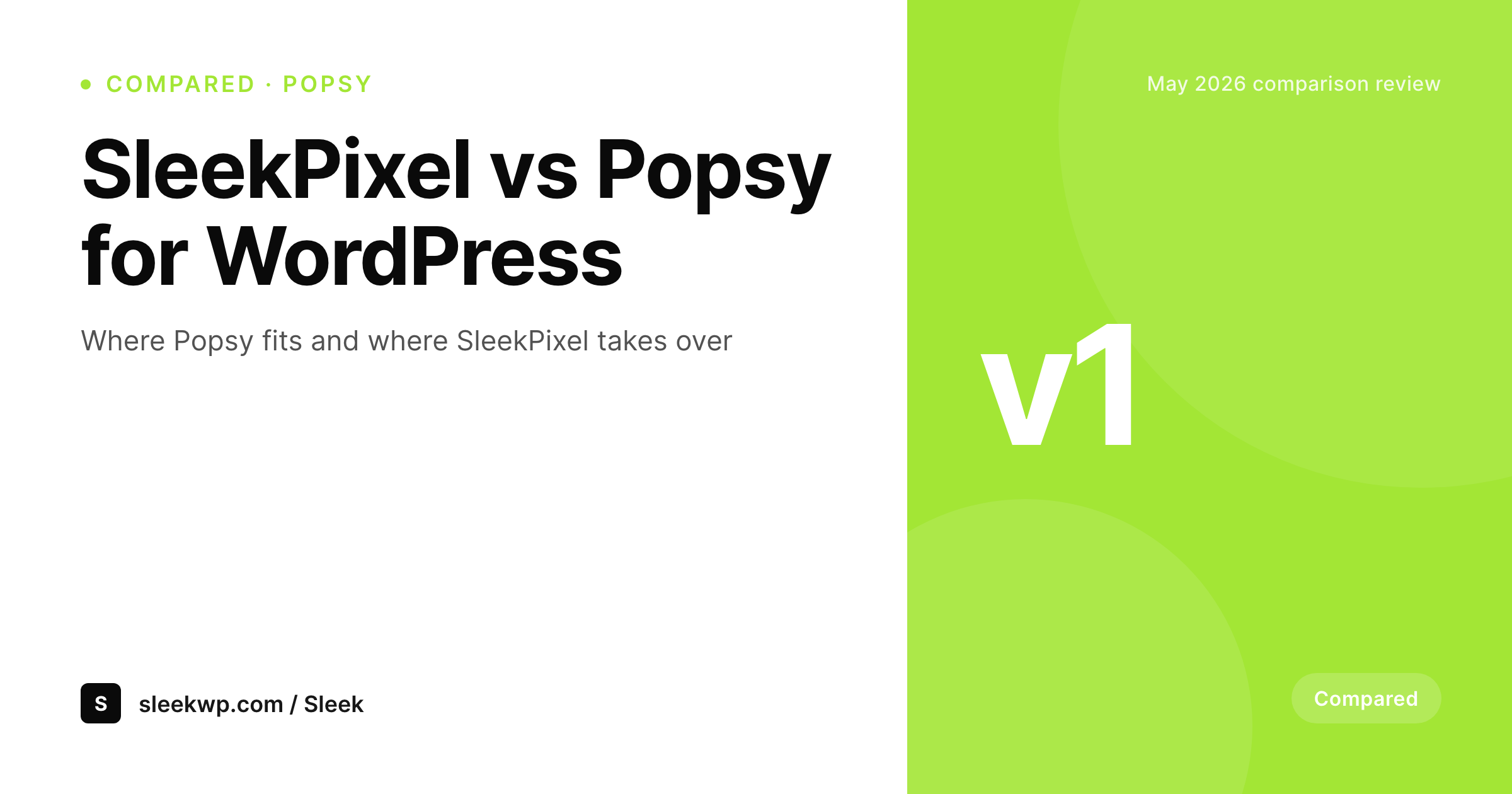 SleekPixel example output for Popsy alternative for WordPress