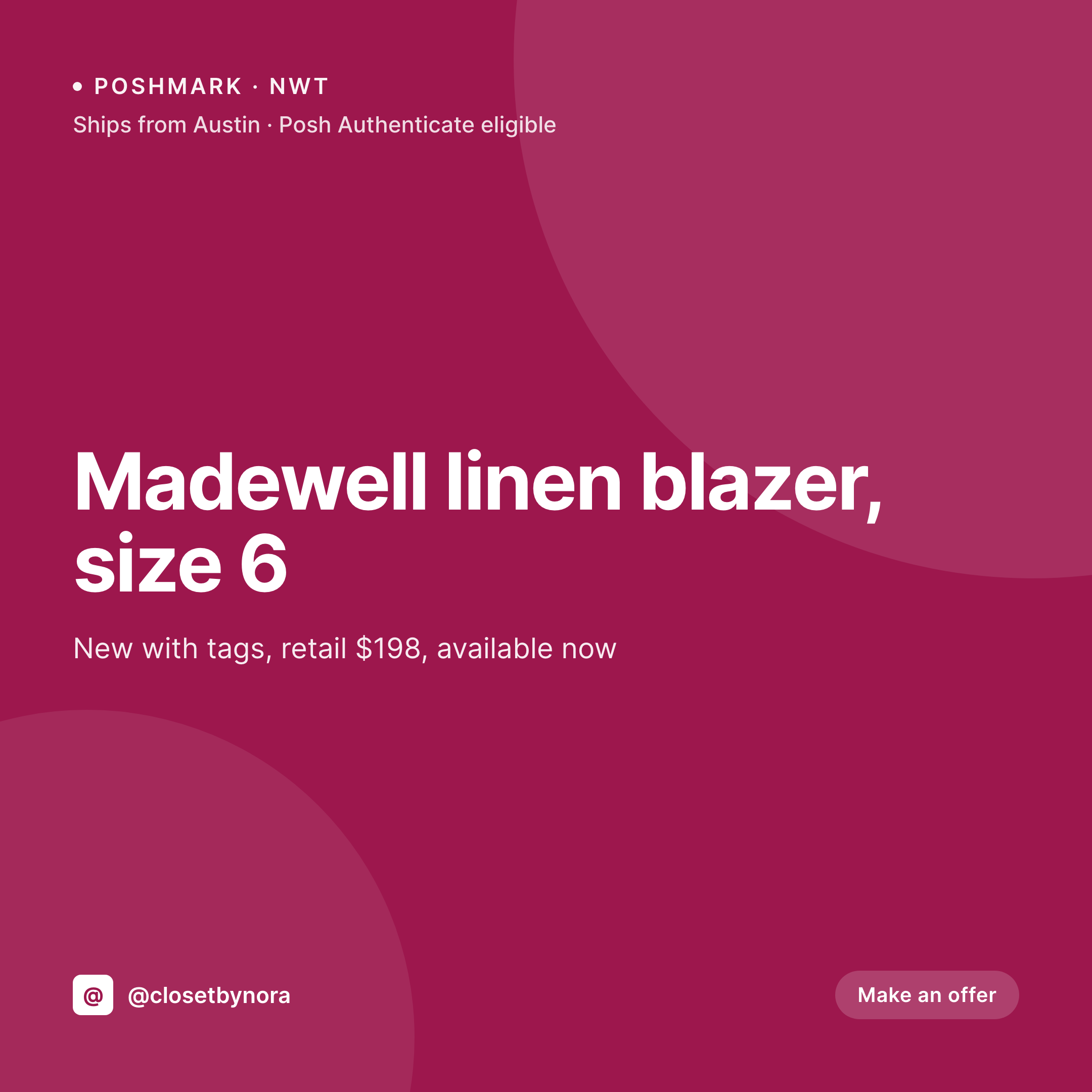 SleekPixel example output for Poshmark listing images