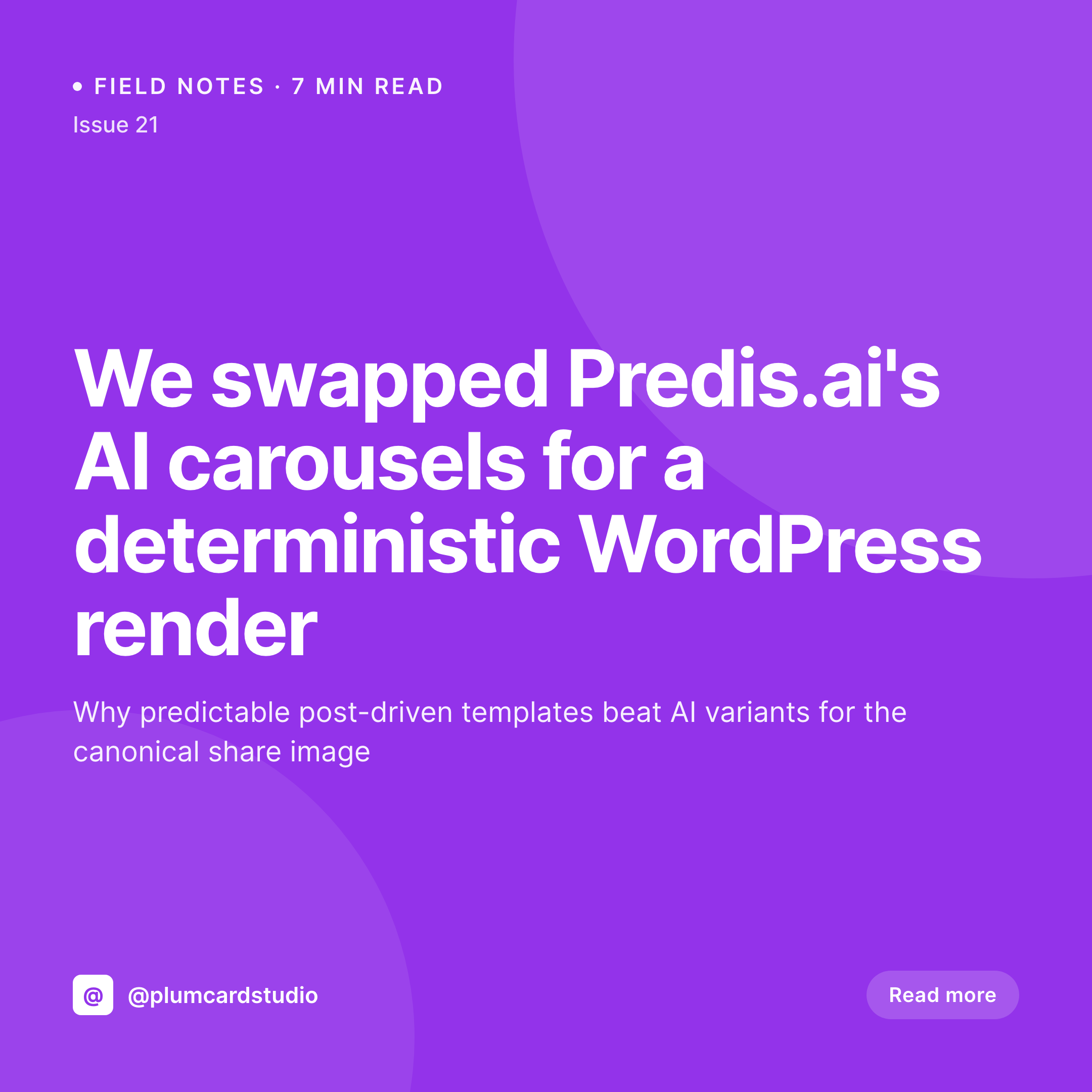 SleekPixel example output for Predis.ai alternative for WordPress images